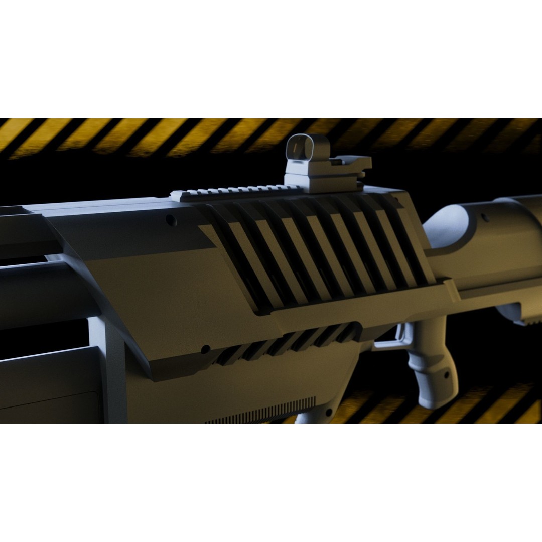 Drone Defense 3D Model – Low Poly Military Equipment, FBX, PBR - View 6