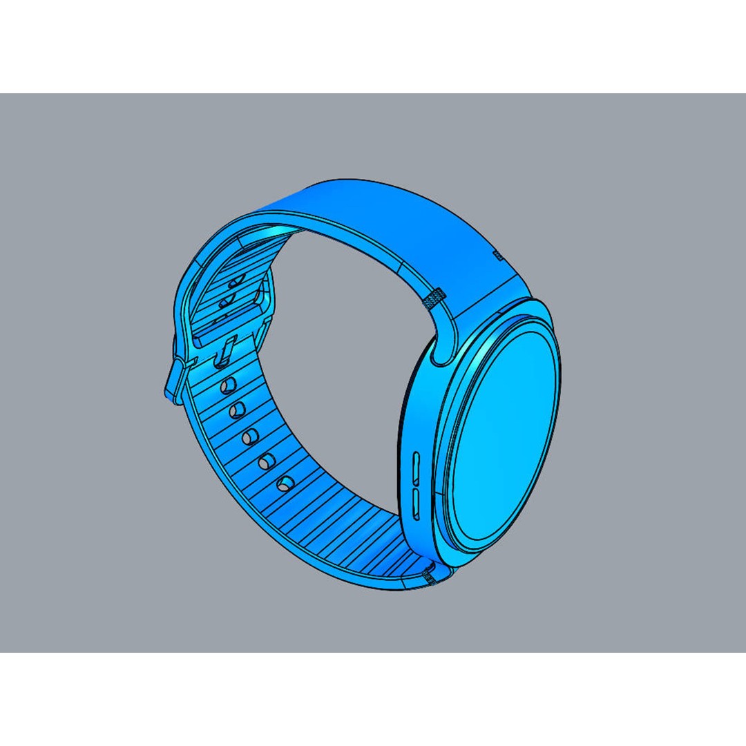 SAMSUNG Galaxy Watch8 3D Model – High Poly Game-Ready PBR Asset, FBX, OBJ - View 20