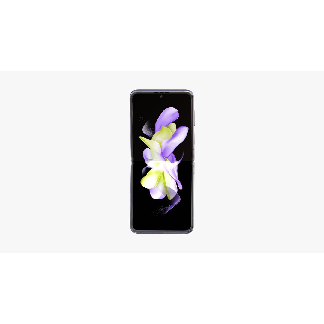 Samsung Galaxy Z Flip 4 3D Model – High-Quality Phone Asset, E3D, OBJ - View 14