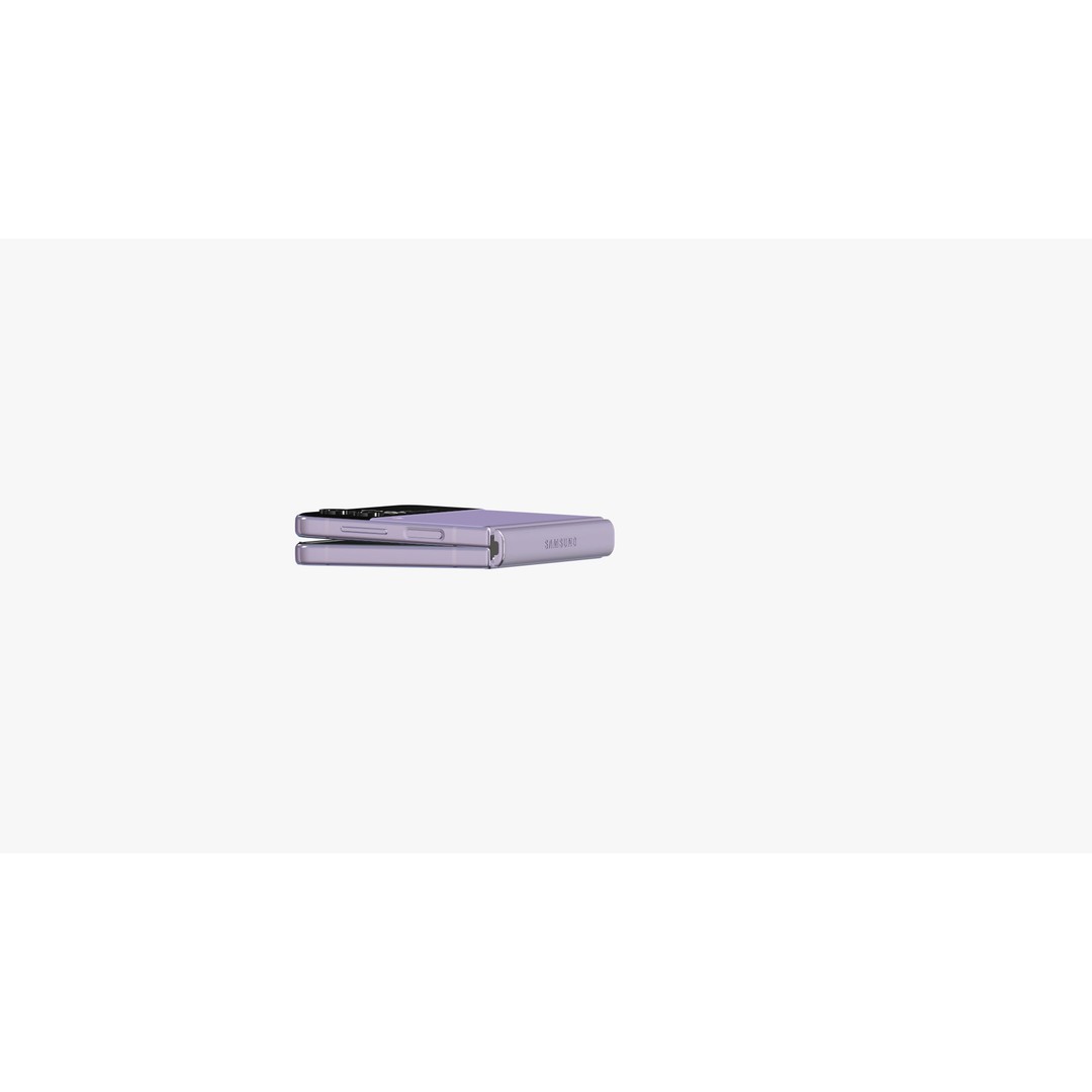 Samsung Galaxy Z Flip 4 3D Model – High-Quality Phone Asset, E3D, OBJ - View 24