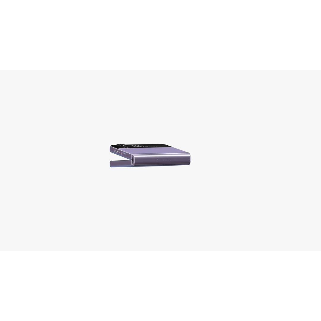Samsung Galaxy Z Flip 4 3D Model – High-Quality Phone Asset, E3D, OBJ - View 27