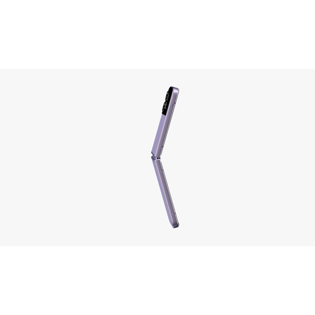 Samsung Galaxy Z Flip 4 3D Model – High-Quality Phone Asset, E3D, OBJ - View 36