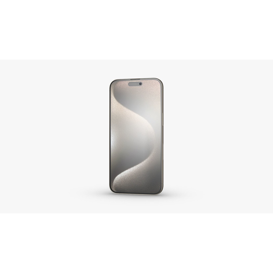 iPhone 15 Collection 3D Model – High-Quality E3D Formats for Animation