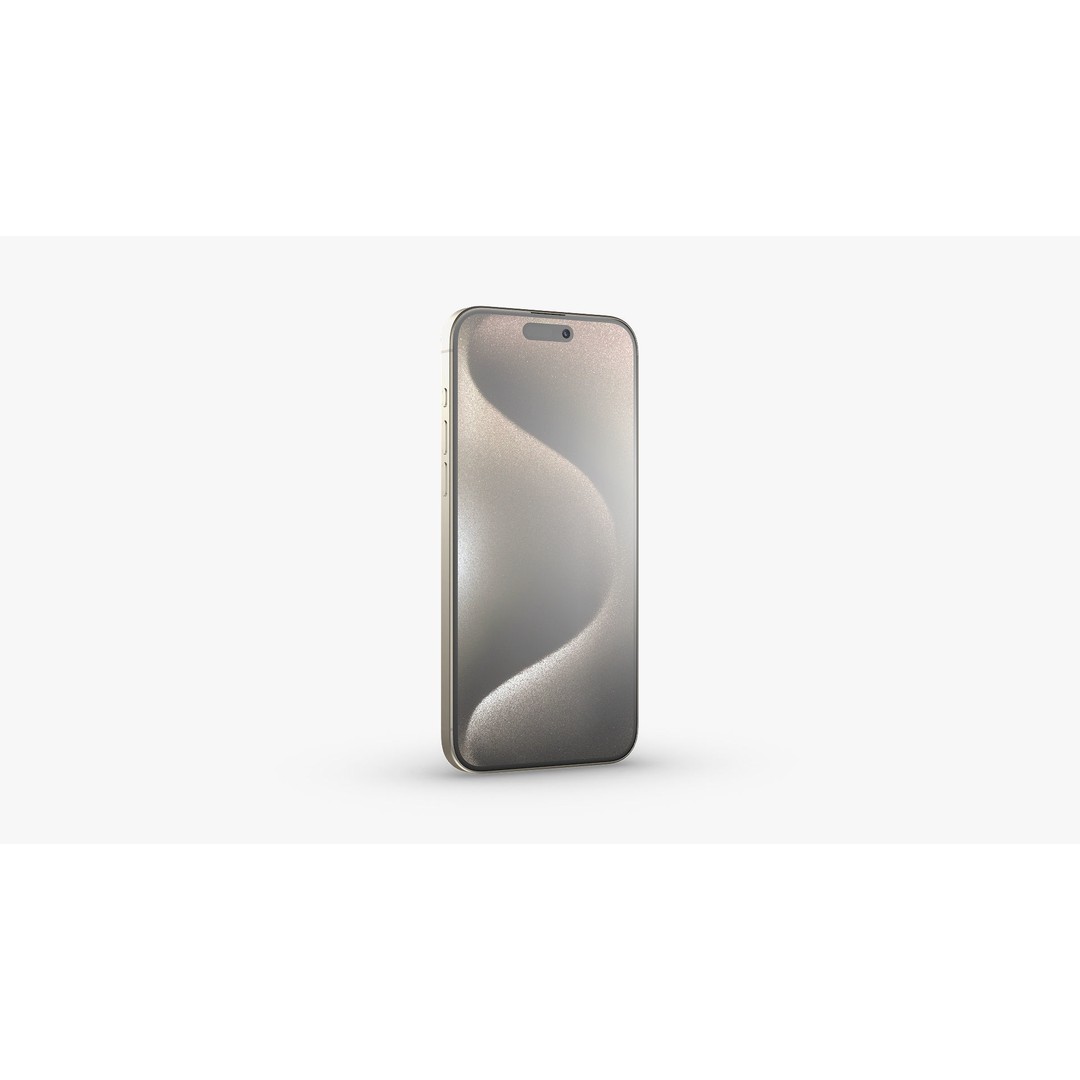 iPhone 15 Collection 3D Model – High-Quality E3D Formats for Animation - View 9
