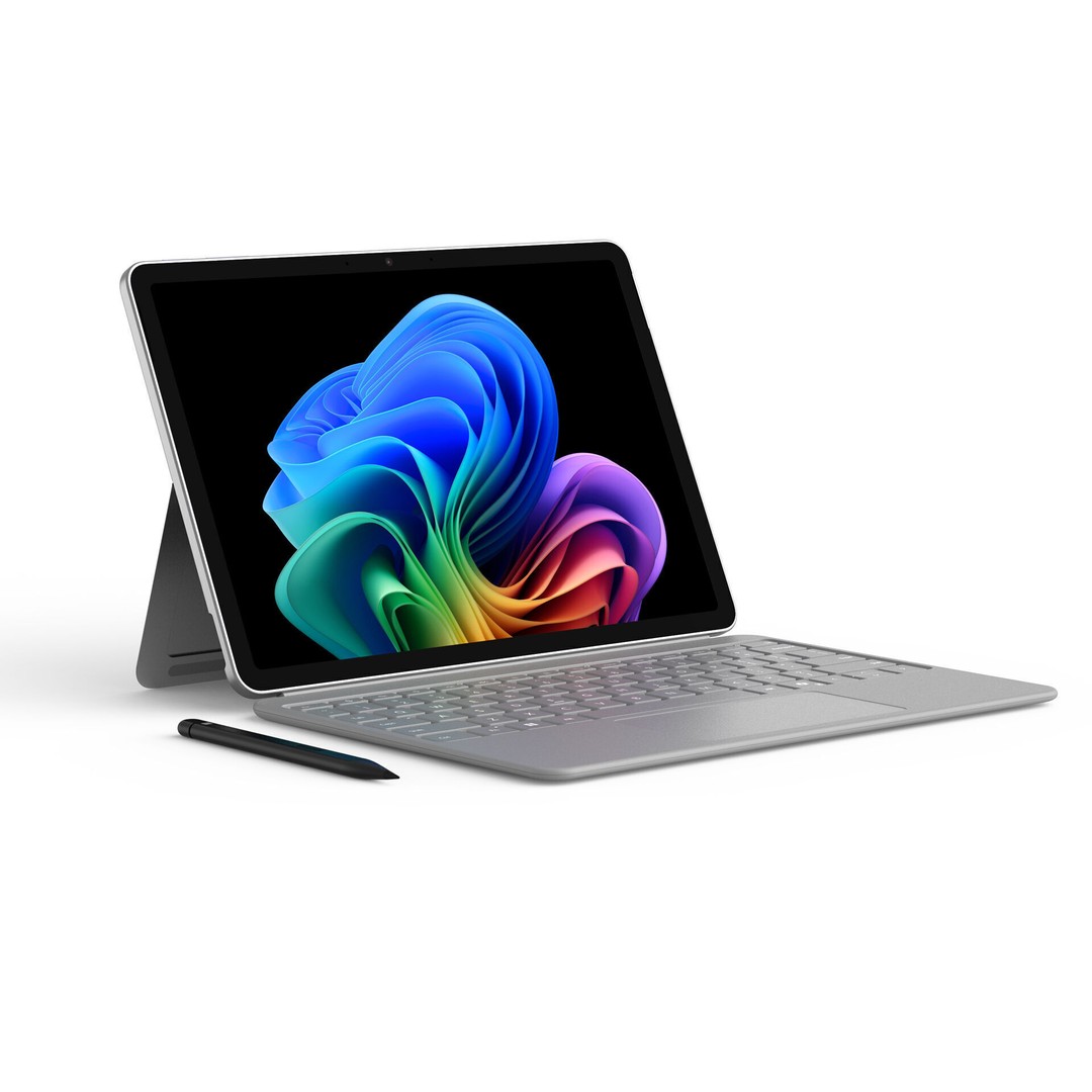 Microsoft Surface Pro Copilot+ PC 3D Model – Detailed PBR Asset, FBX, OBJ - View 9