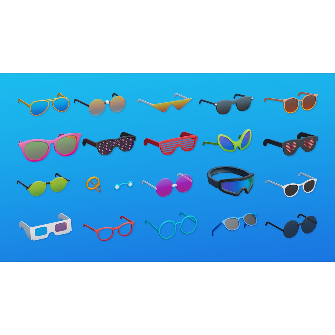Creative Characters 3D Model – Low Poly Customizable Game Asset, FBX, OBJ - View 28