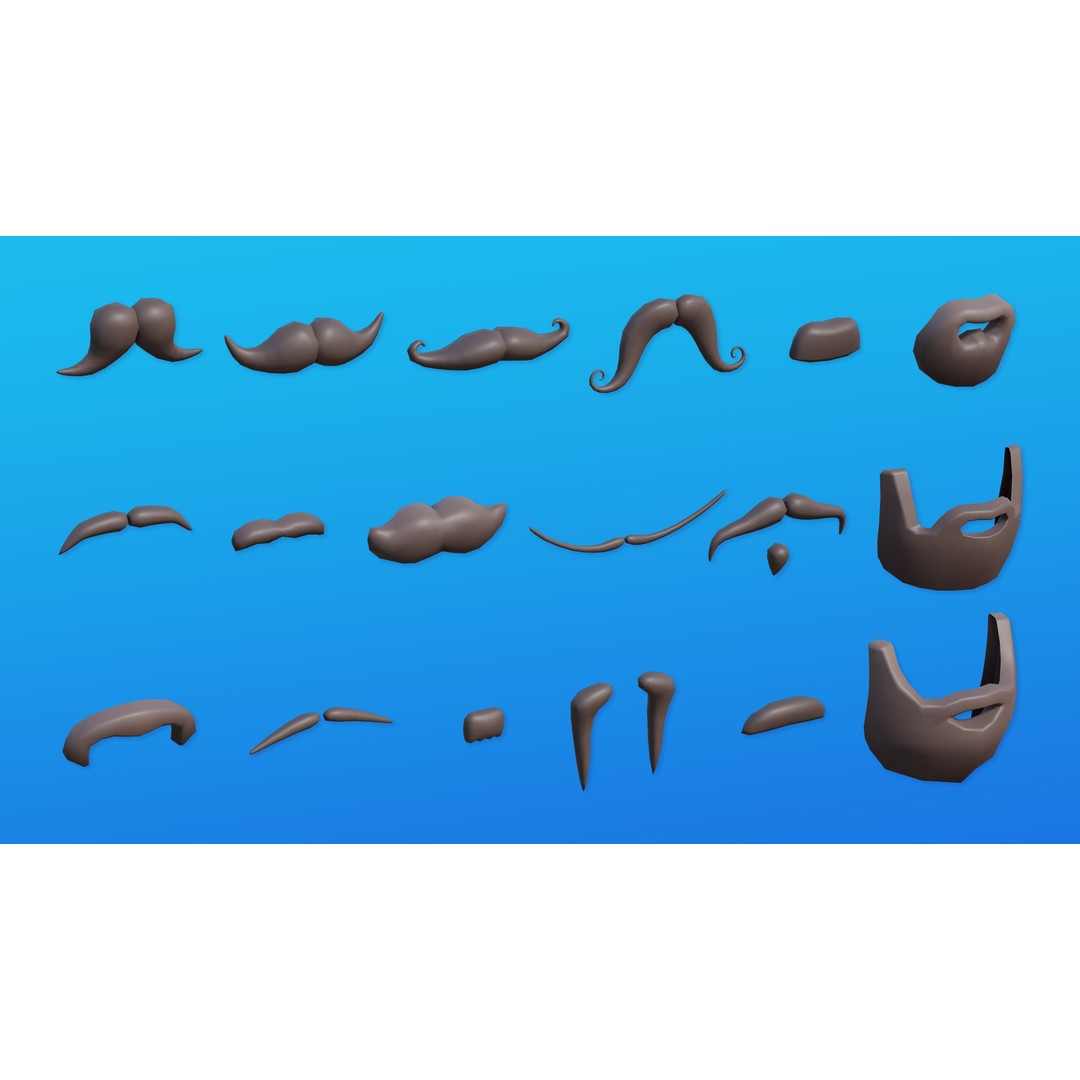 Creative Characters 3D Model – Low Poly Customizable Game Asset, FBX, OBJ - View 31