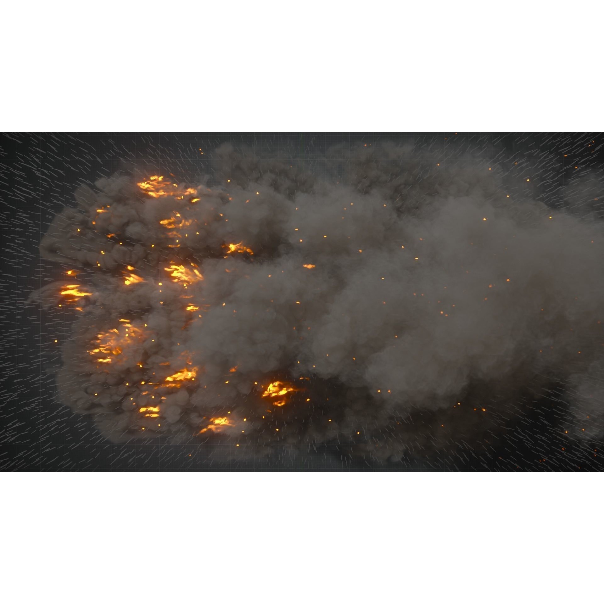 Animated Fire VDB Models - Game-Ready 3D Model - View 13