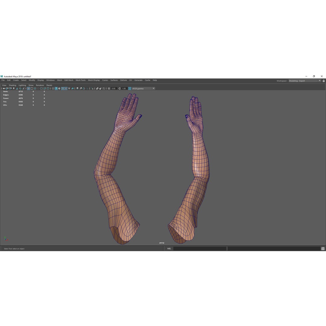 Realistic Hand 3D Model – Low Poly Rigged Character for Games, FBX - View 23