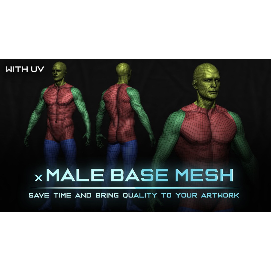 Realistic Male Full Body Anatomy 3D Model – Comprehensive Anatomy Reference, FBX, ZTL - View 7