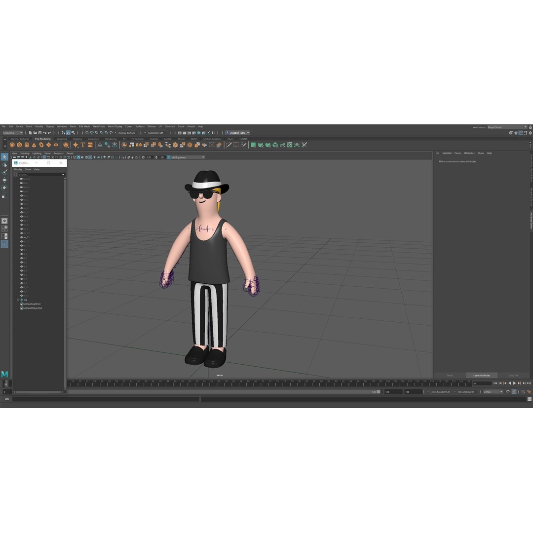 Cartoon Characters 3D Model – Low Poly Stylized Rigged Collection, FBX, OBJ - View 24