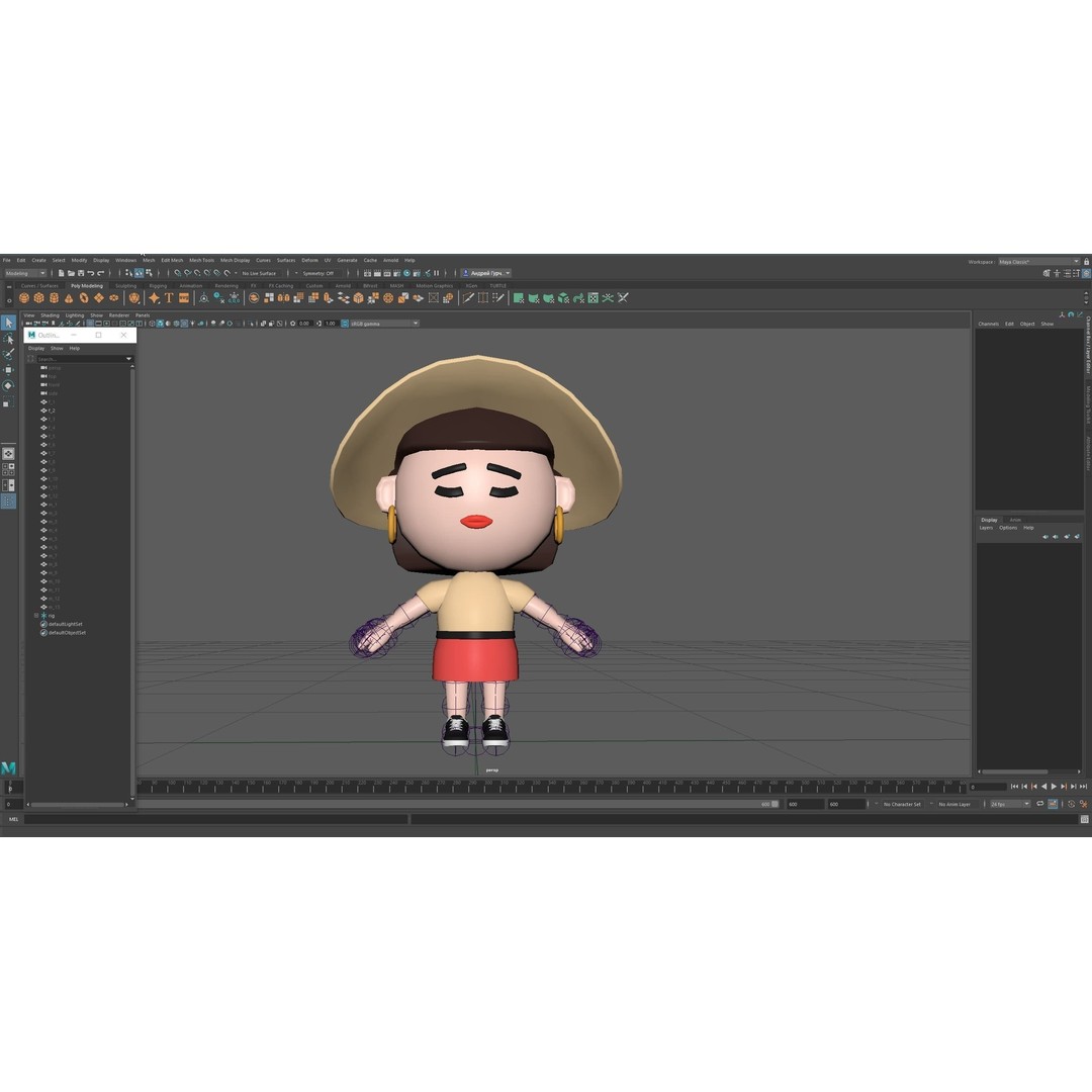 Cute Characters 3D Model – Low Poly Rigged Pack with Animations, FBX - View 30