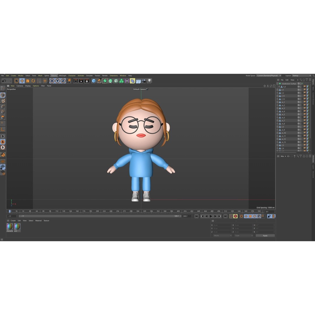 Cute Characters 3D Model – Low Poly Rigged Pack with Animations, FBX - View 31