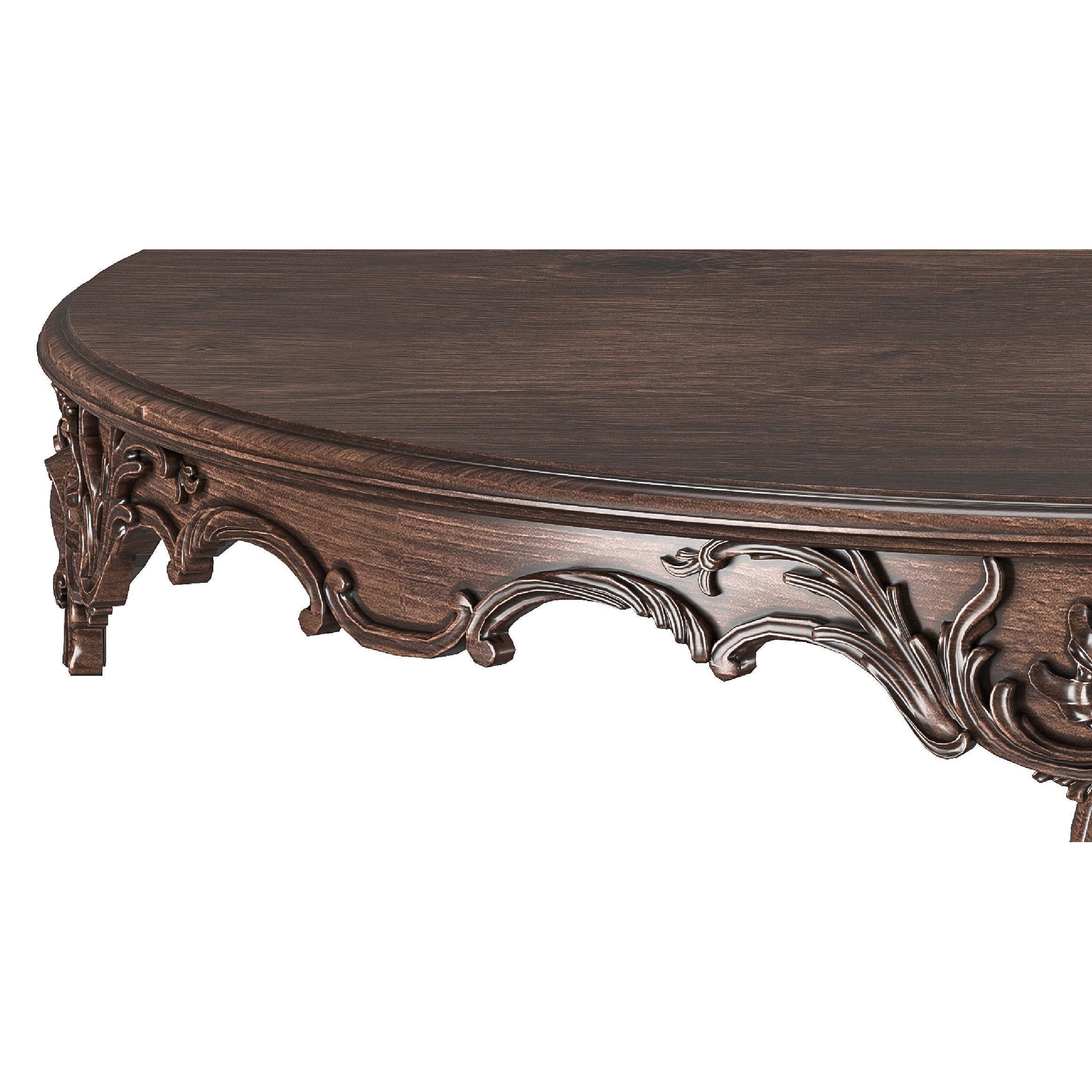 Benjamin Randolph French Round Entrance Table - Game-Ready 3D Model - View 7