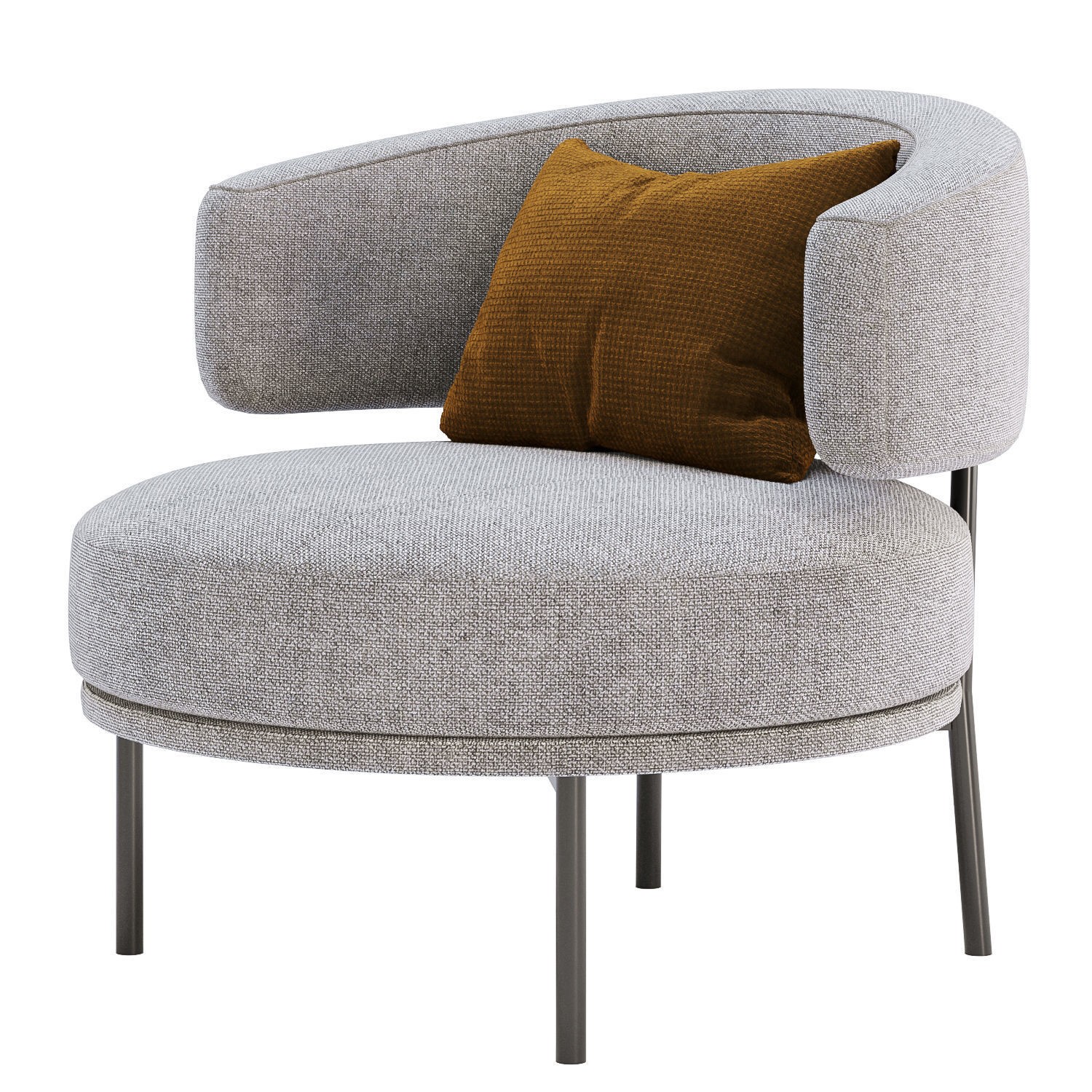 Neuilly Lounge - High-Quality 3D Model - View 5