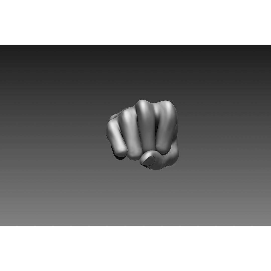 Female Hands 3D Model – Realistic Sculpt, ZTL & OBJ Formats - View 13