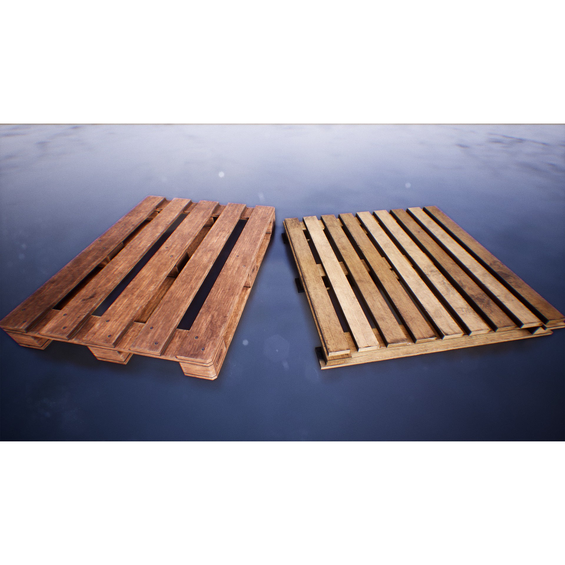 Boxes and Crates - Low-Poly Game-Ready 3D Model - View 17