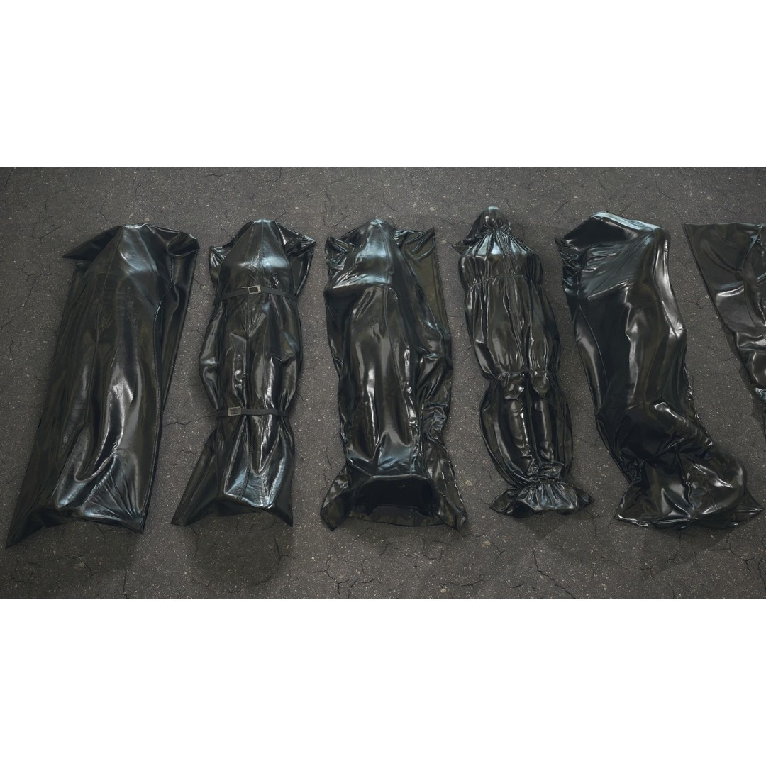 Bodybags 3D Model – Low Poly Horror Asset, FBX & OBJ Formats - View 6