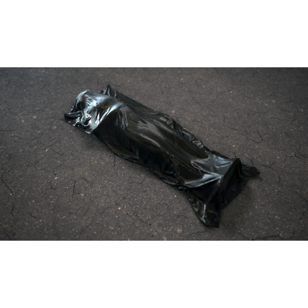 Bodybags 3D Model – Low Poly Horror Asset, FBX & OBJ Formats - View 9
