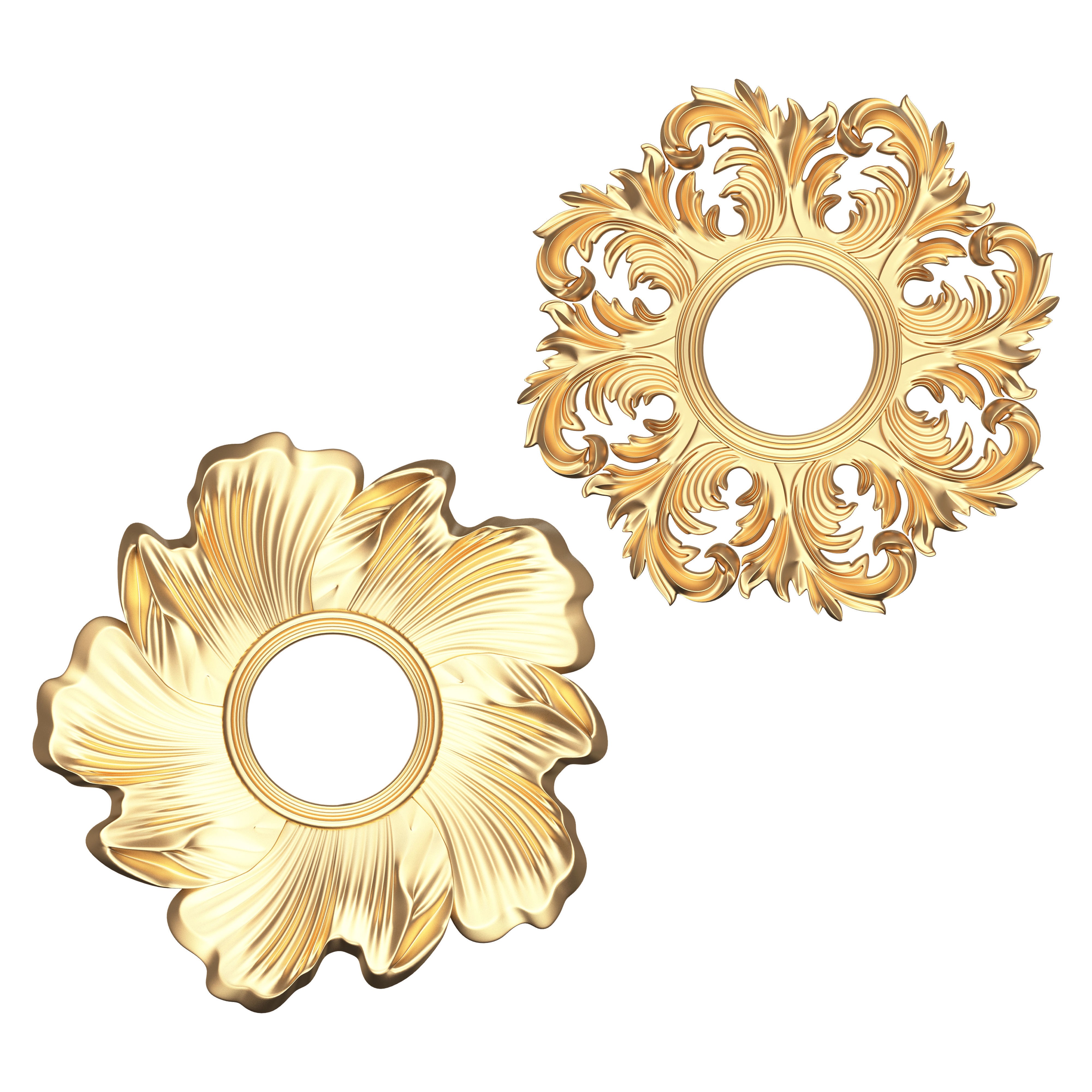 Collection Of 500 Classic Elements - Low-Poly 3D Model - View 7