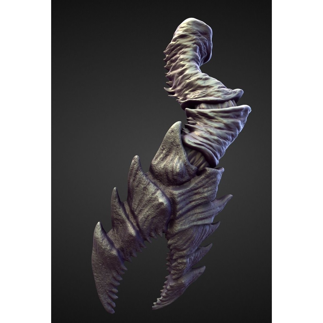 High Poly Arms 3D Model – Fantasy Character Sculpt Pack, Blender & OBJ - View 39