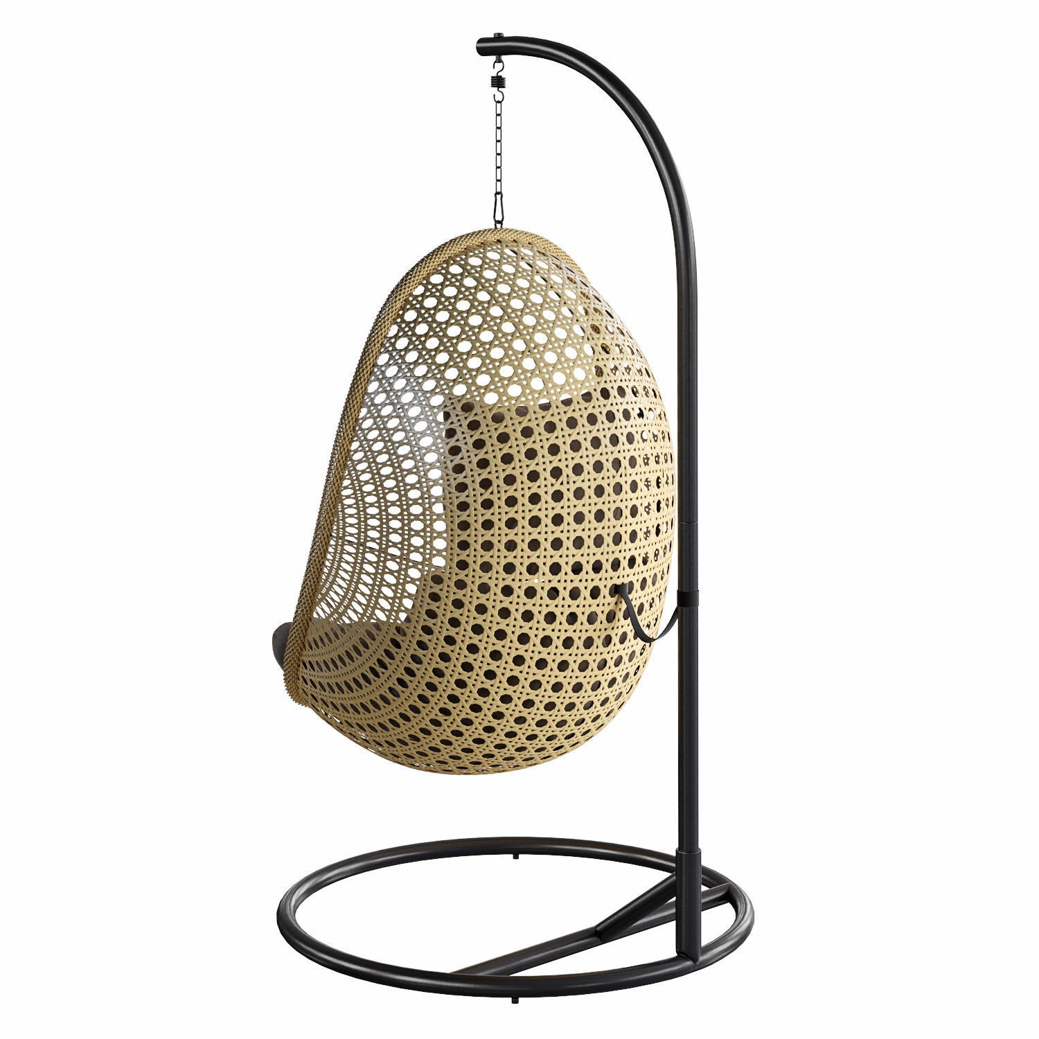 Hanging Chair Cira - Game-Ready 3D Model - View 8