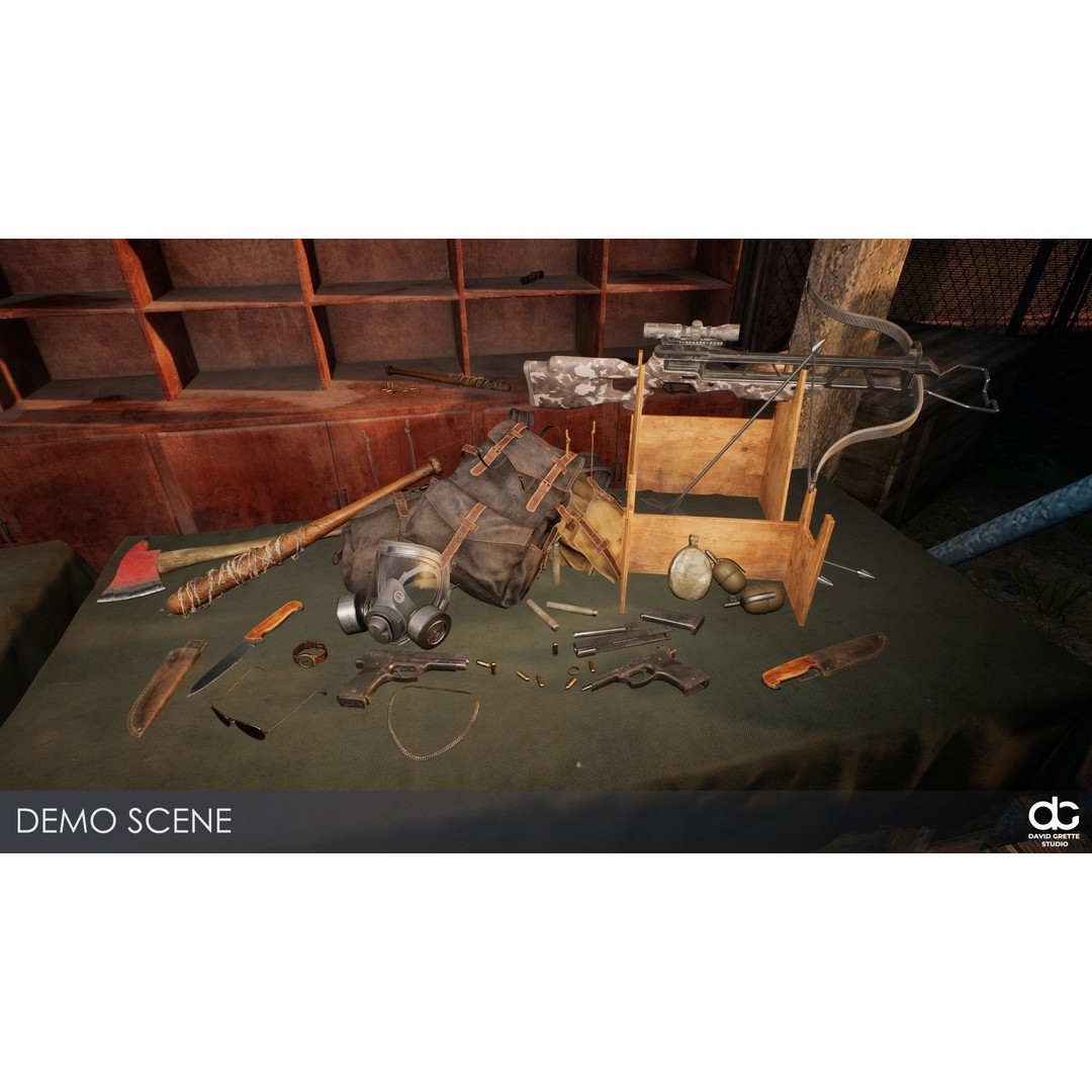 James Adventure Character 3D Model – Low Poly Rigged Game Asset, FBX - View 26