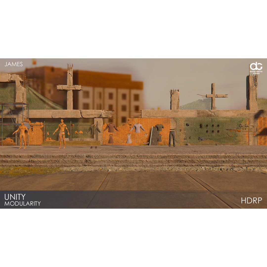 James Adventure Character 3D Model – Low Poly Rigged Game Asset, FBX - View 34