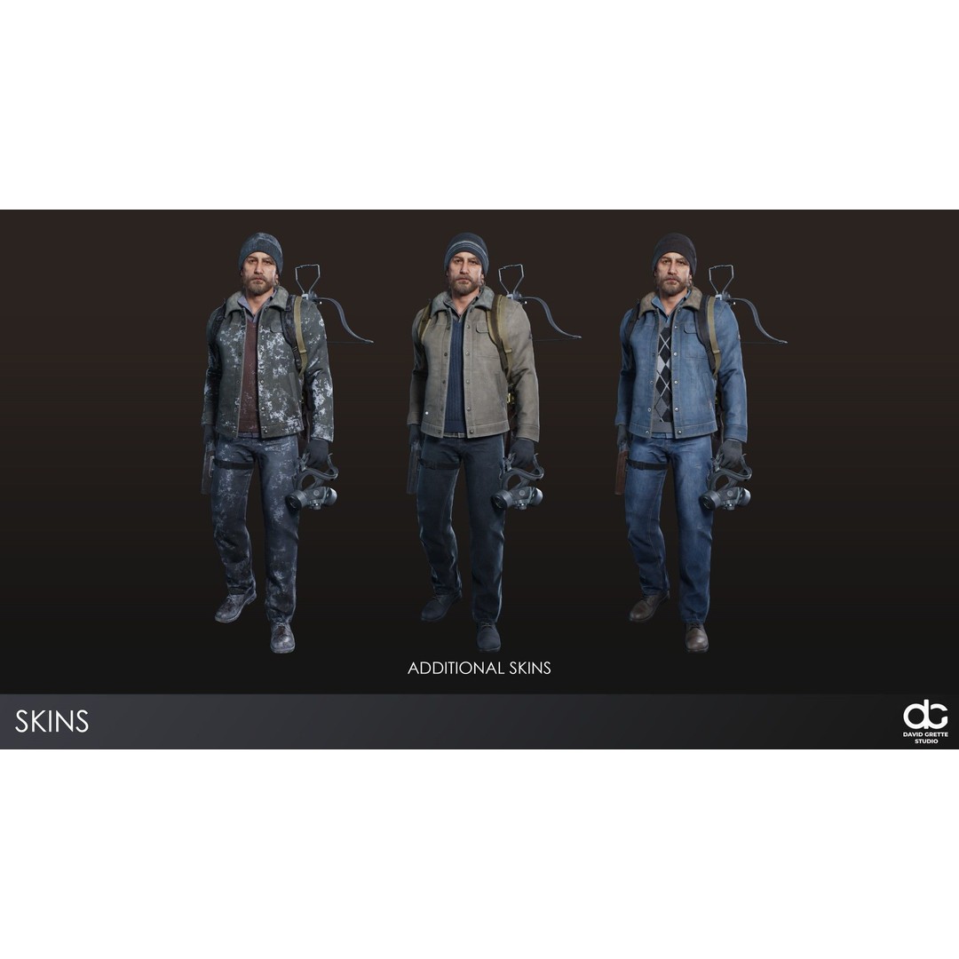 James Adventure Character 3D Model – Low Poly Rigged Game Asset, FBX - View 5