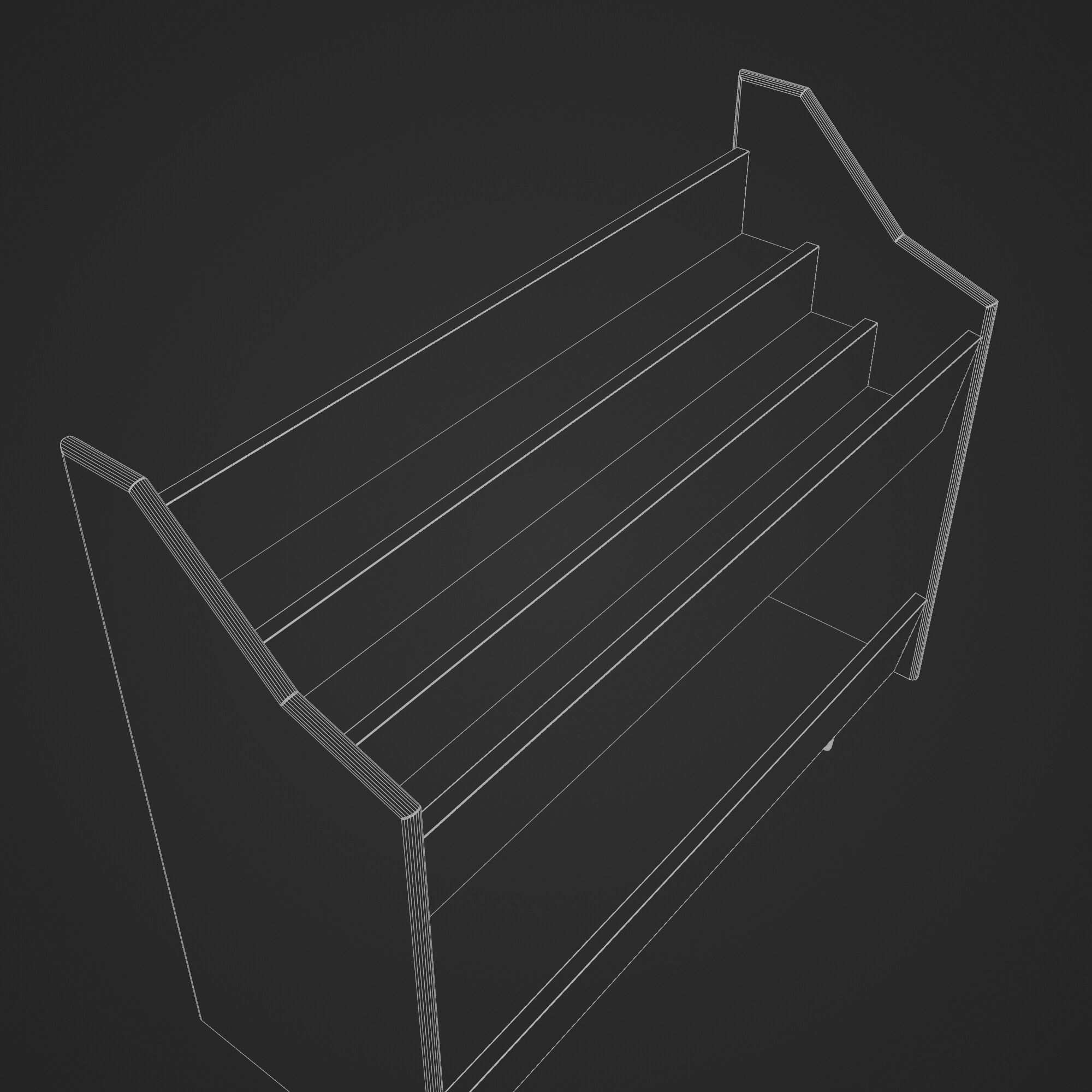 Vinyl Storage No32 - PBR Game-Ready 3D Model