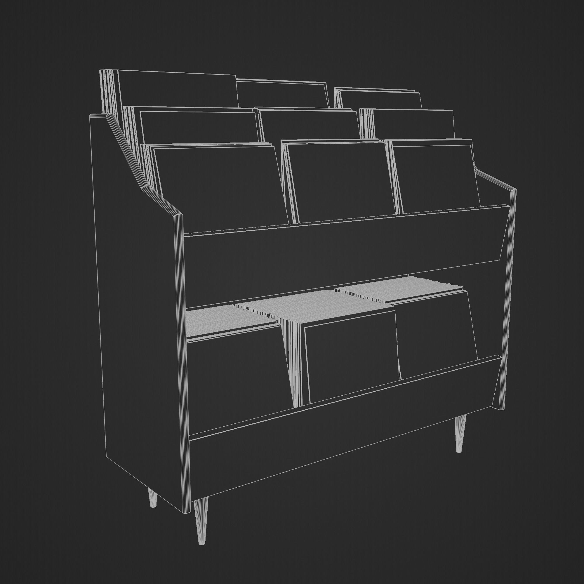 Vinyl Storage No32 - PBR Game-Ready 3D Model - View 20