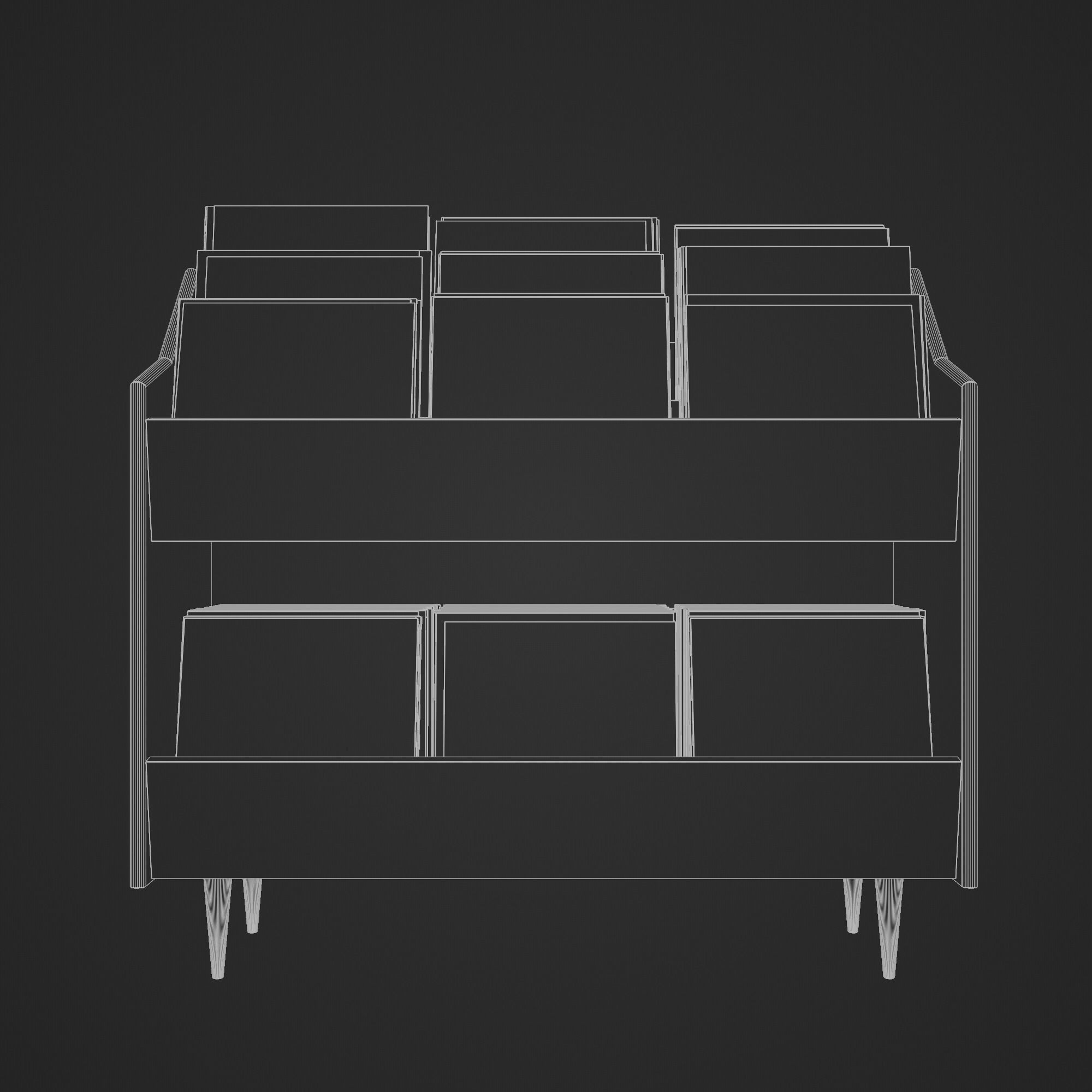 Vinyl Storage No32 - PBR Game-Ready 3D Model - View 21