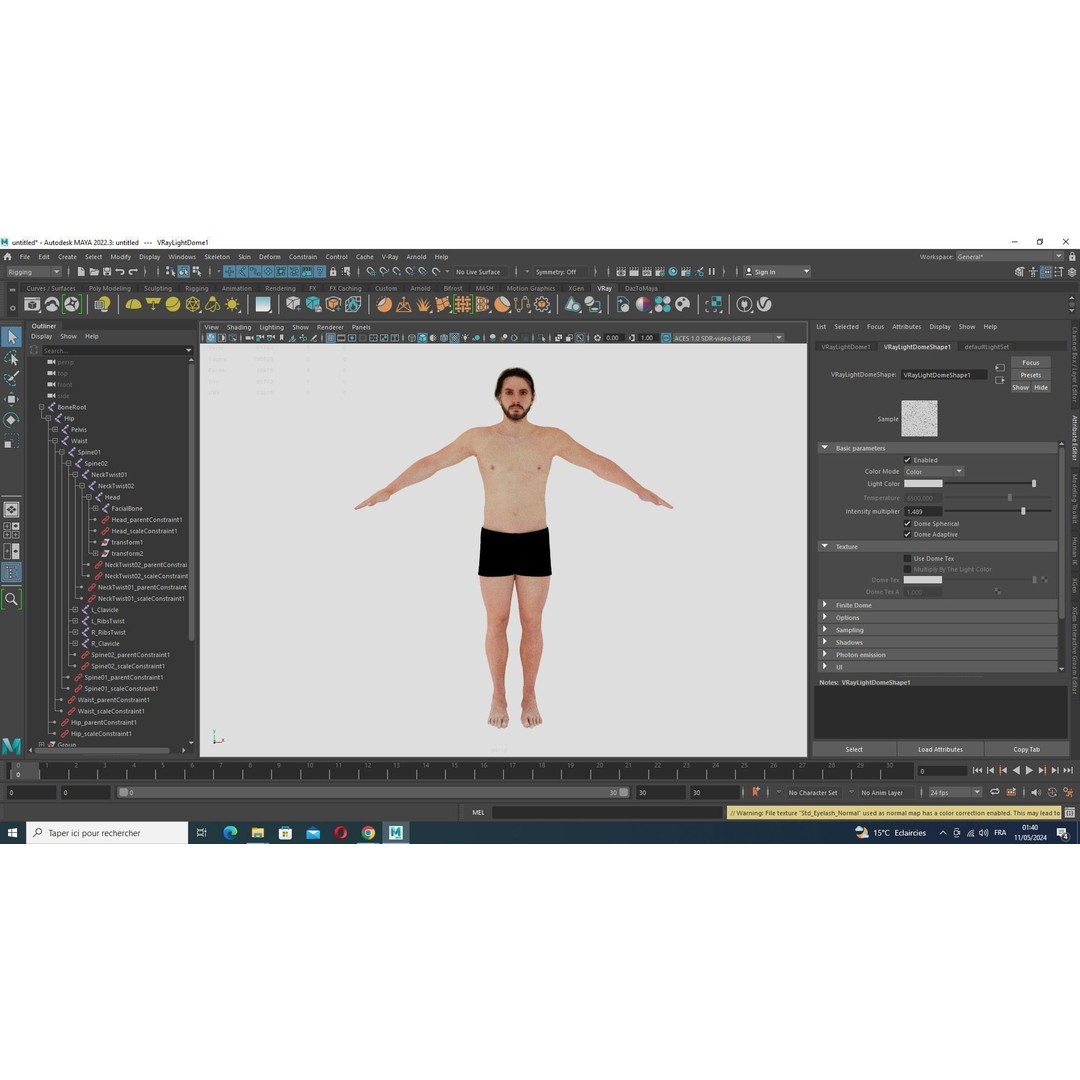 Realistic Body Man 3D Model – Low Poly Rigged Character, FBX, Blender - View 24