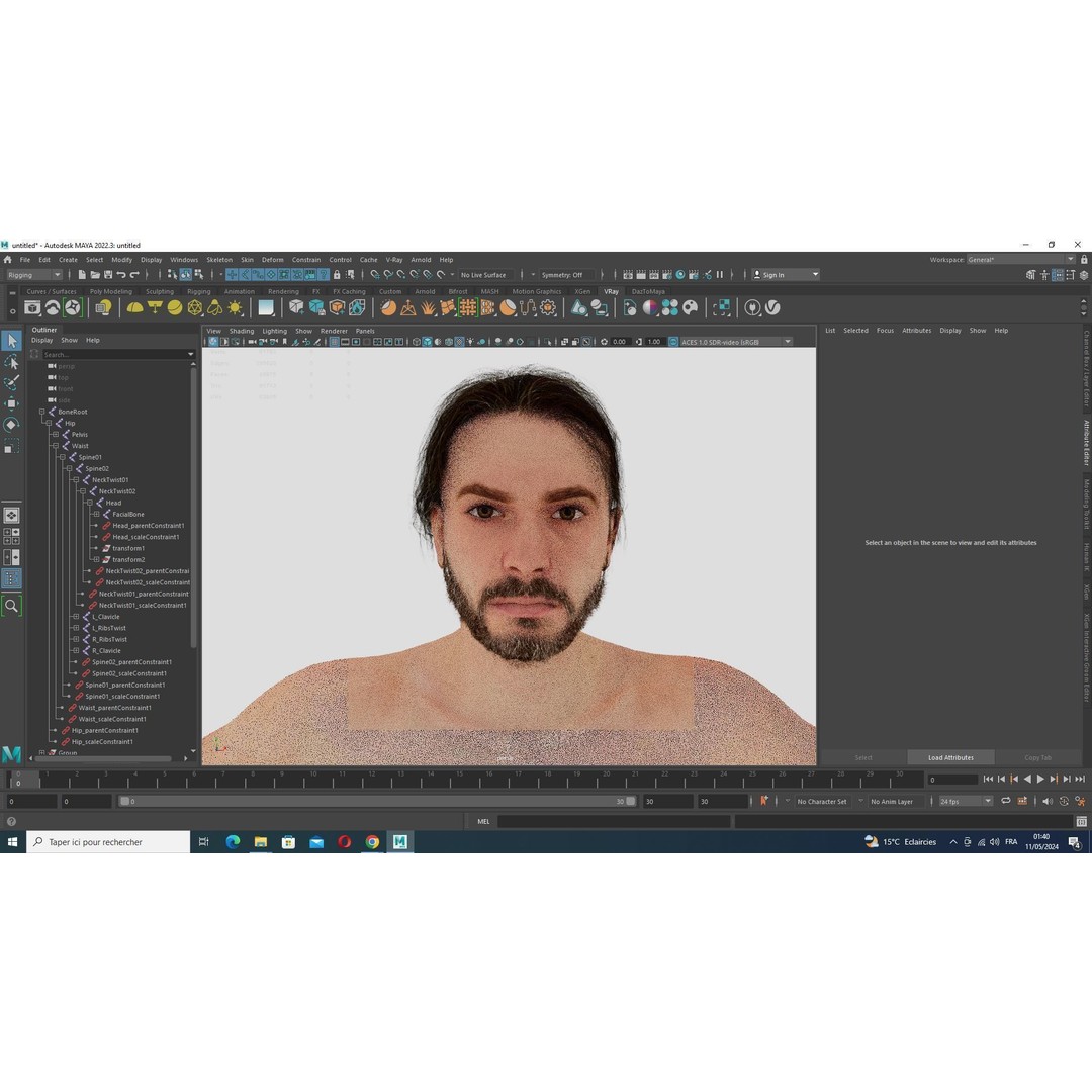 Realistic Body Man 3D Model – Low Poly Rigged Character, FBX, Blender - View 25