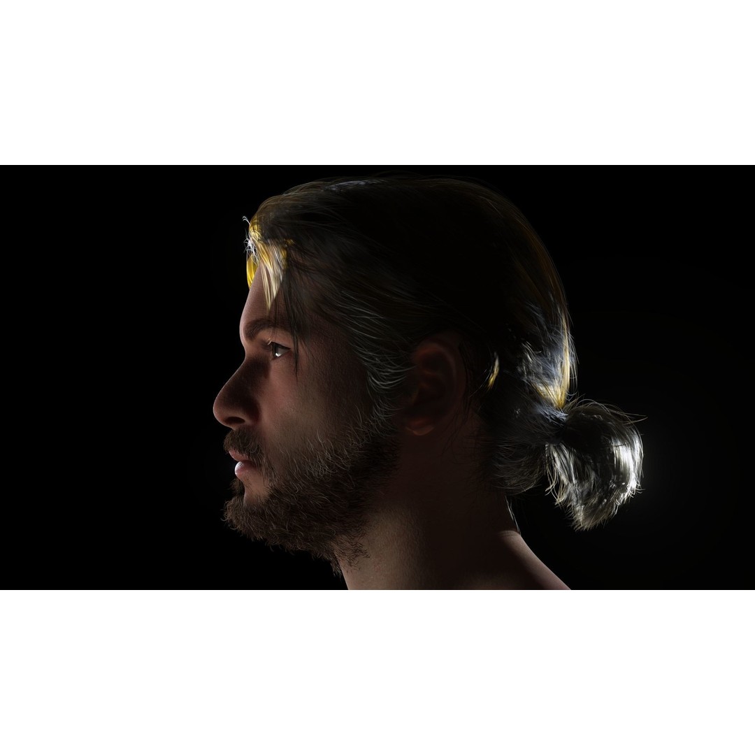 Realistic Body Man 3D Model – Low Poly Rigged Character, FBX, Blender - View 9