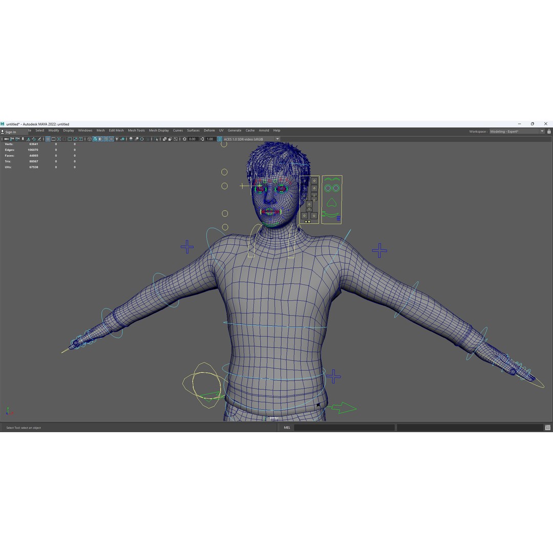 Realistic Young Man 3D Model – Low Poly Rigged Character, FBX - View 19