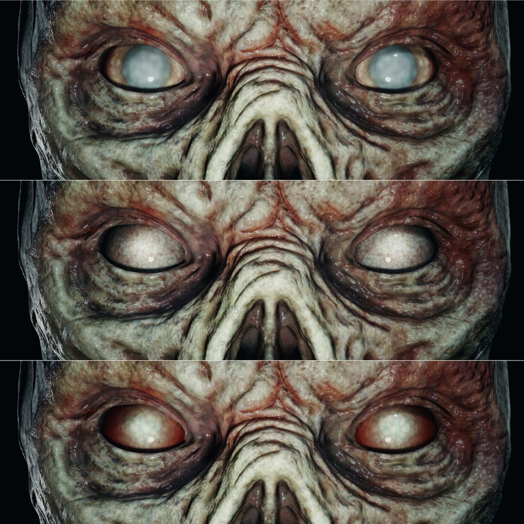 Horror Smart Materials 3D Model – Creepy Textures for Substance Painter - View 5