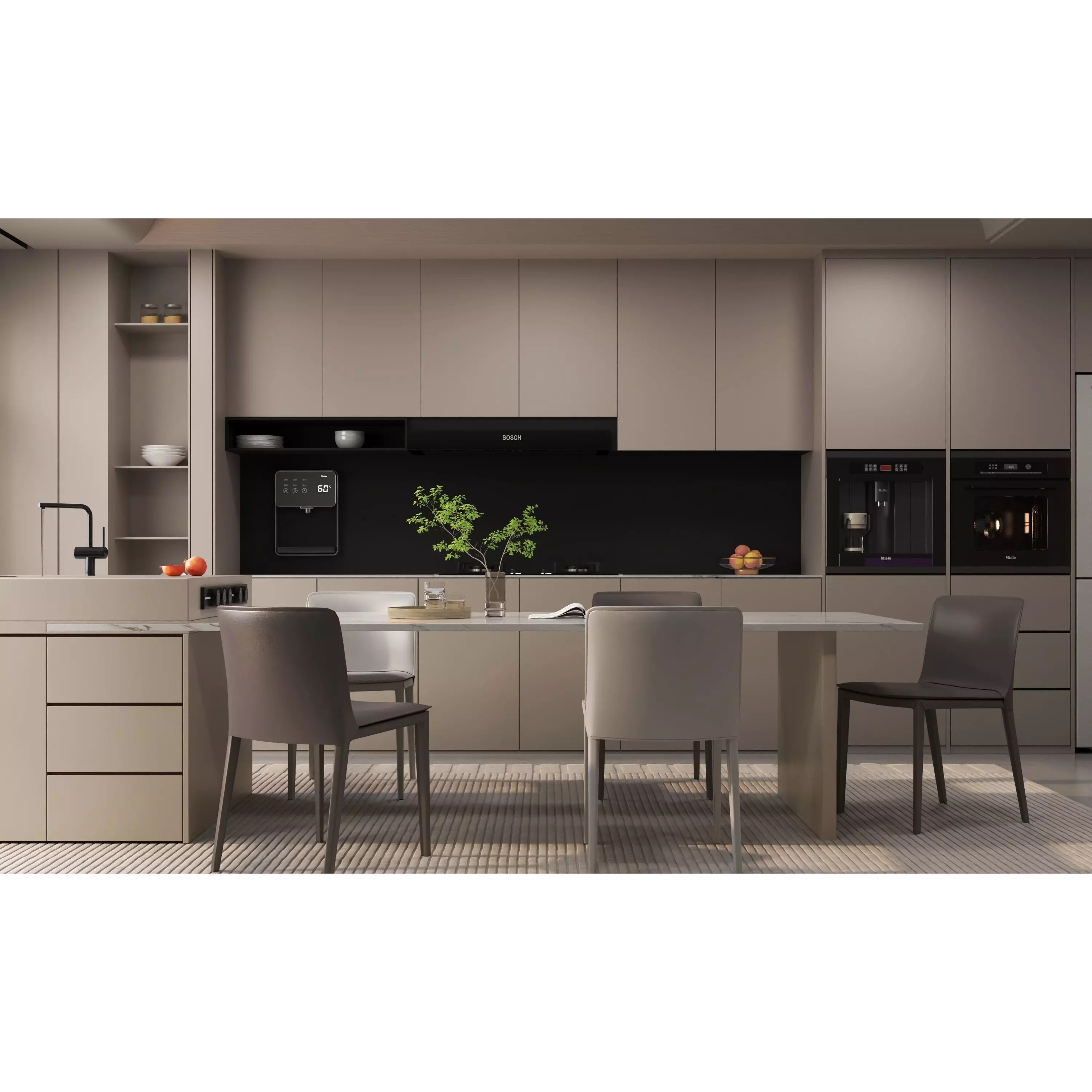 Kitchen Interior 01 - Game-Ready 3D Model - View 3