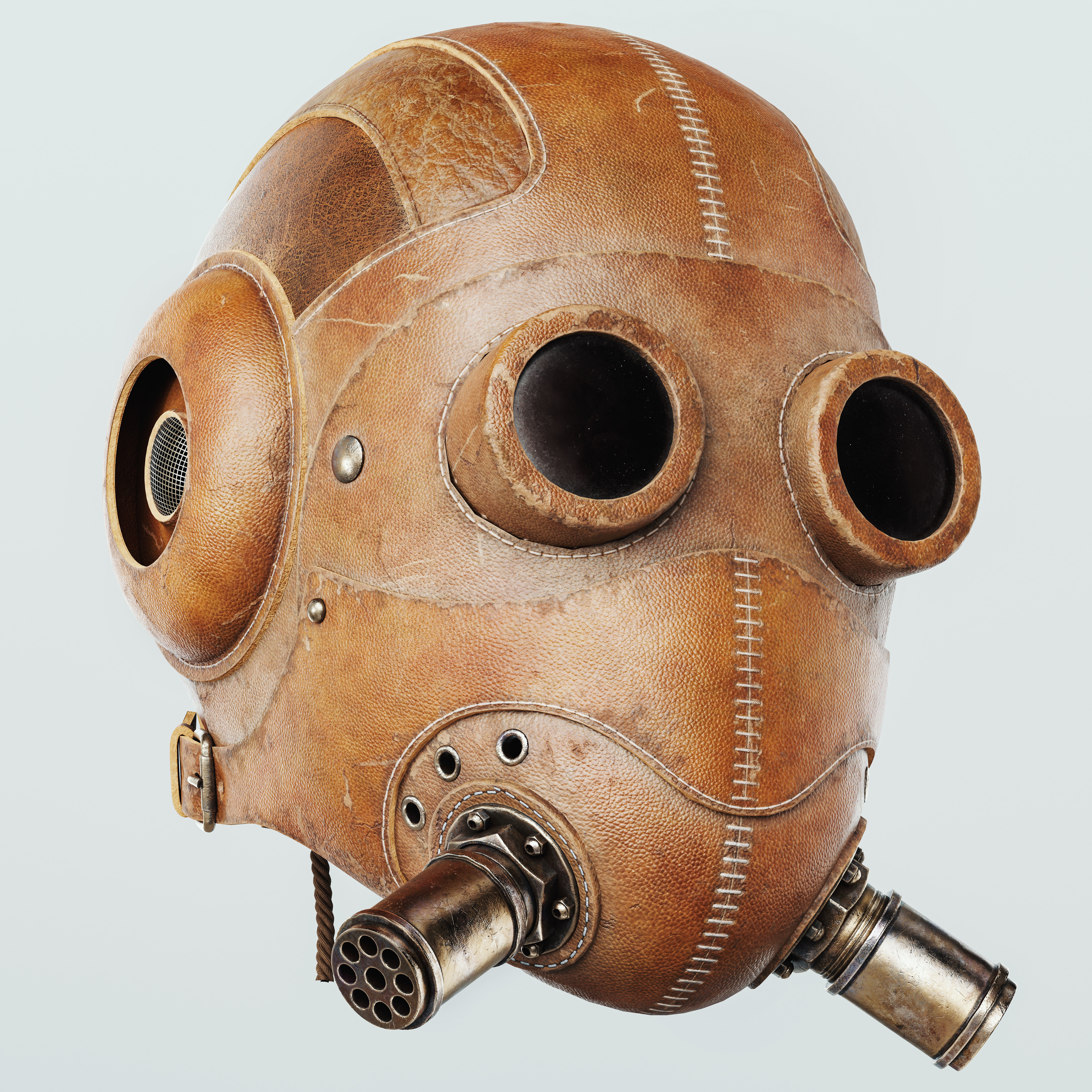 Realistic Leather Smart Materials for Substance Painter - 3D Model