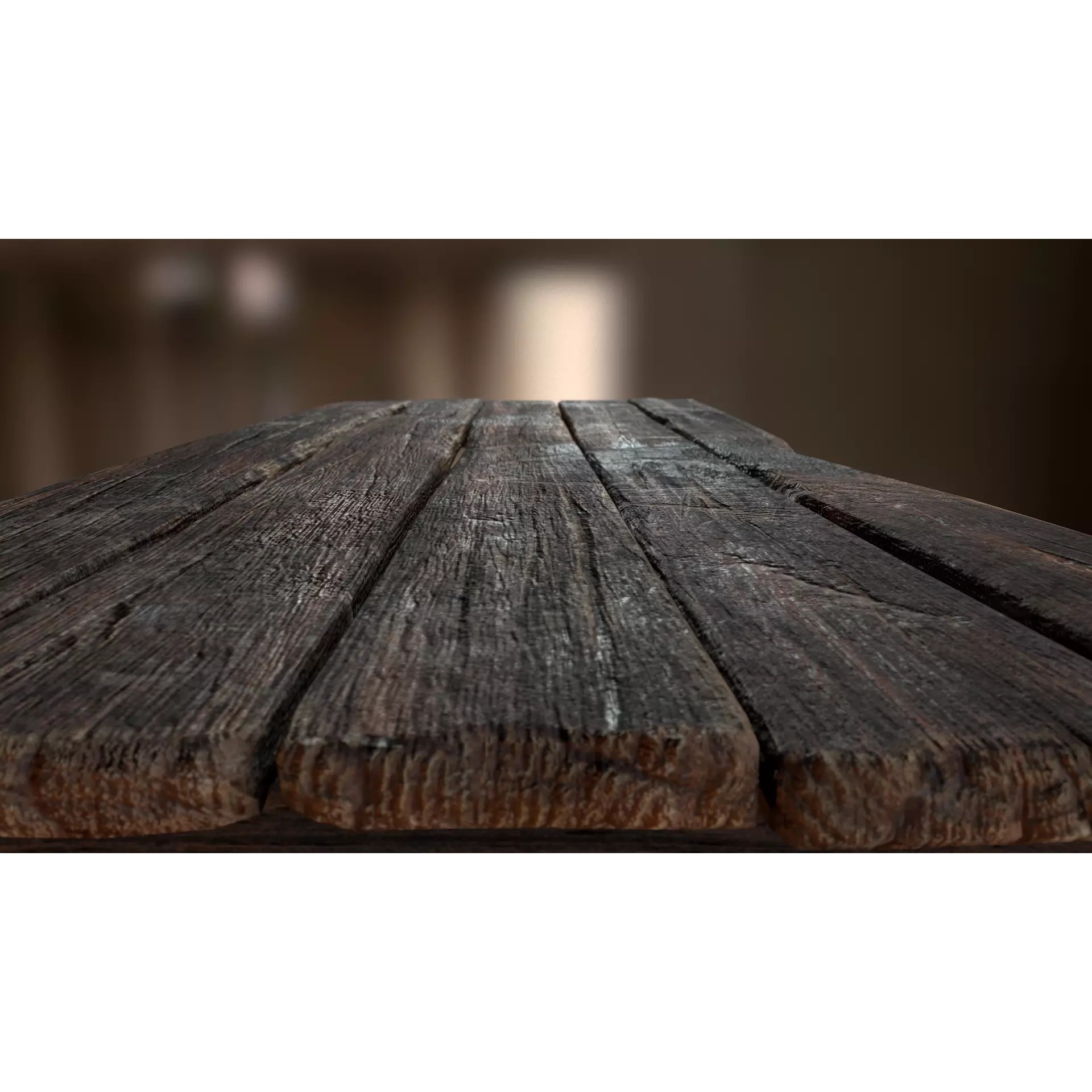 Alchemy Wood Table - Low-Poly Game-Ready 3D Model - View 2