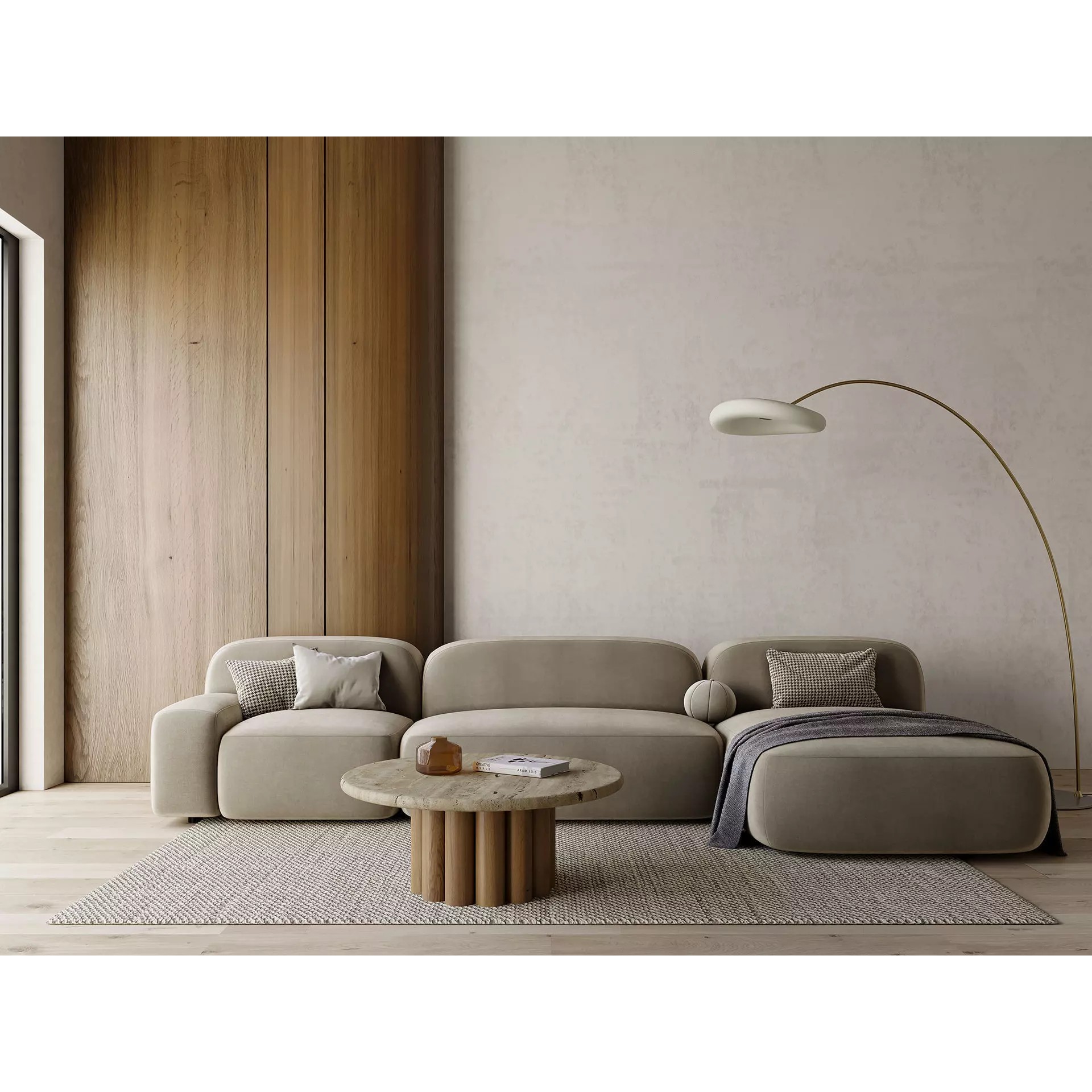 Interior Simple Scene - High-Quality 3D Model - View 2