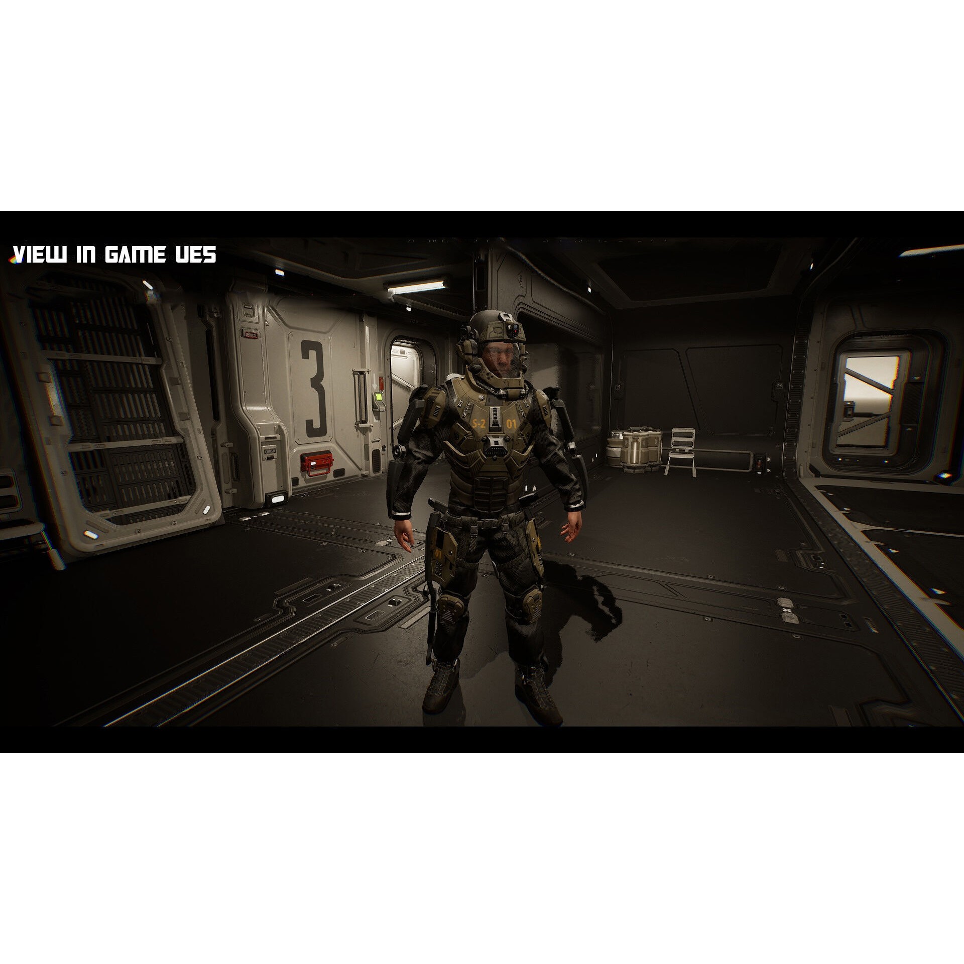 Modular Sci-Fi Soldier Vol 2 - Low-Poly Game-Ready 3D Model - View 17