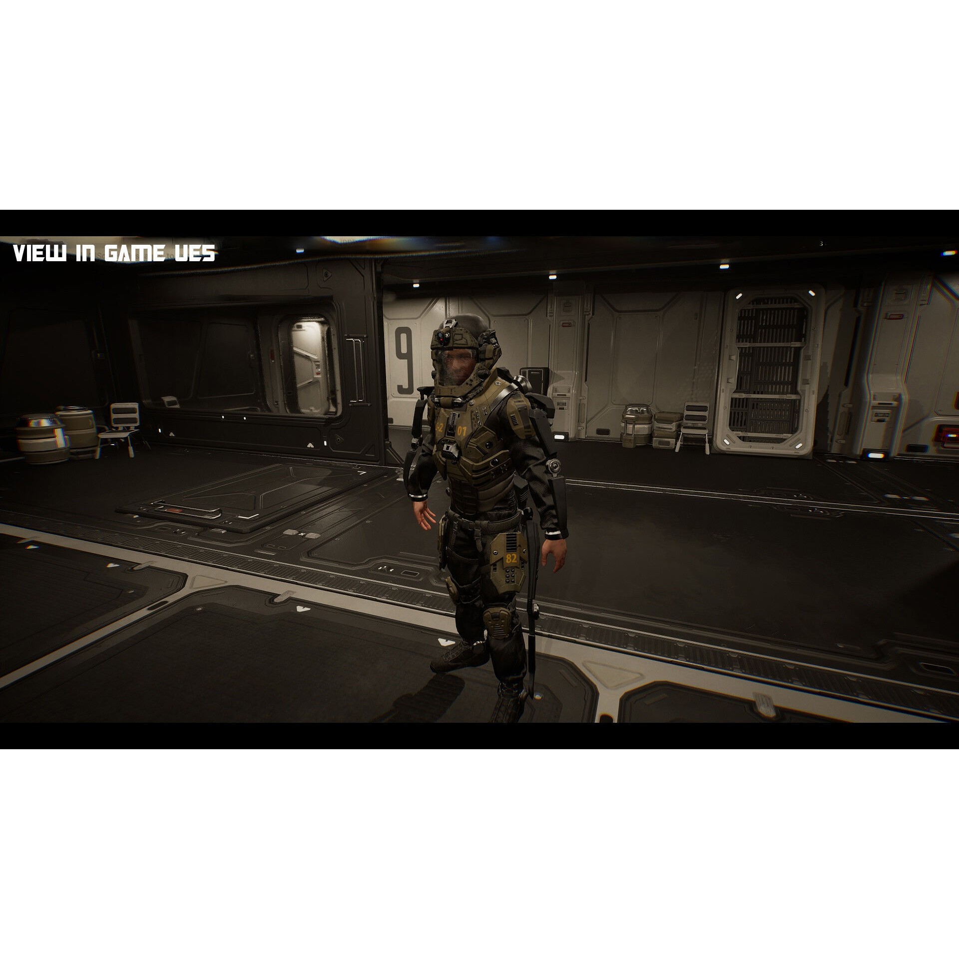 Modular Sci-Fi Soldier Vol 2 - Low-Poly Game-Ready 3D Model - View 19