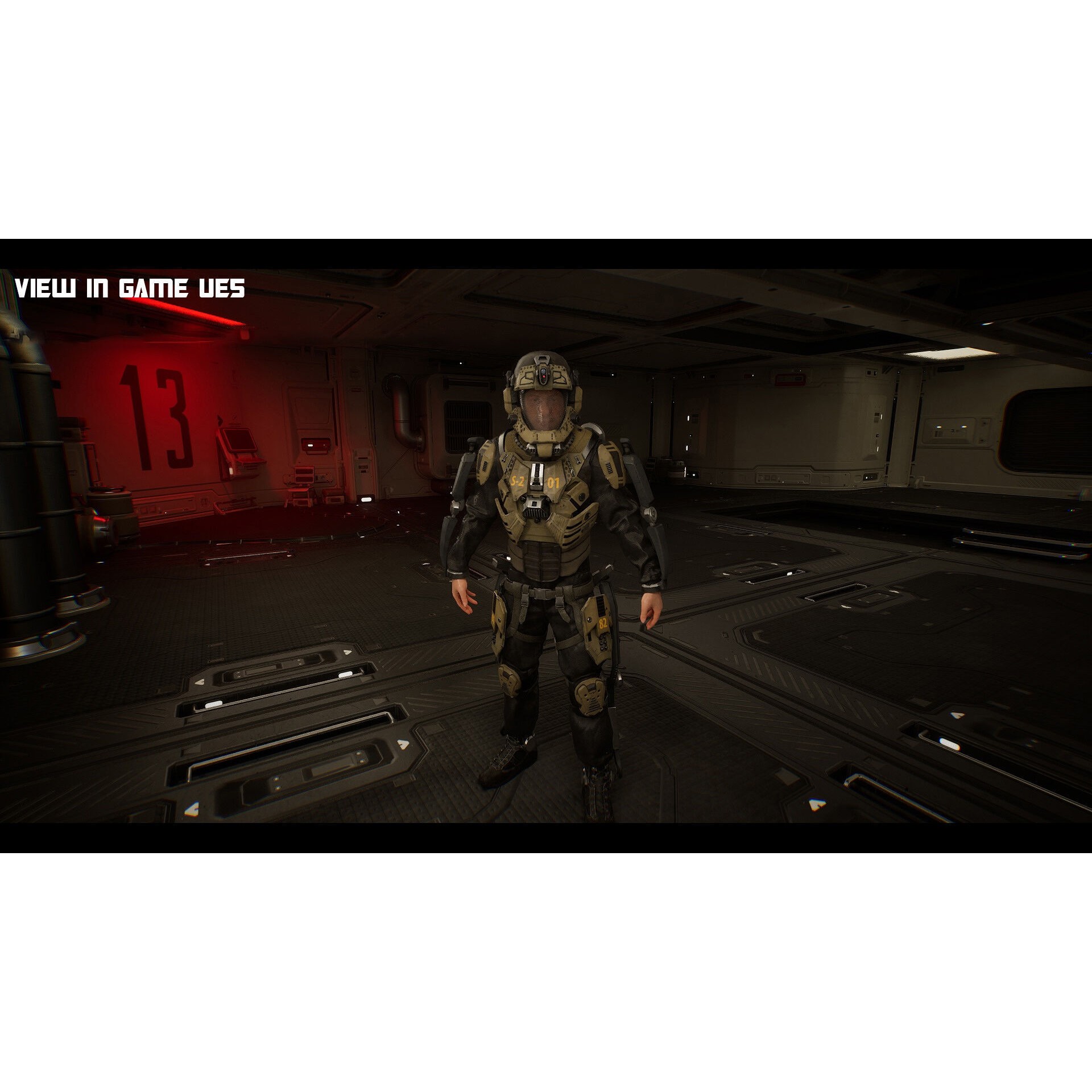 Modular Sci-Fi Soldier Vol 2 - Low-Poly Game-Ready 3D Model - View 20