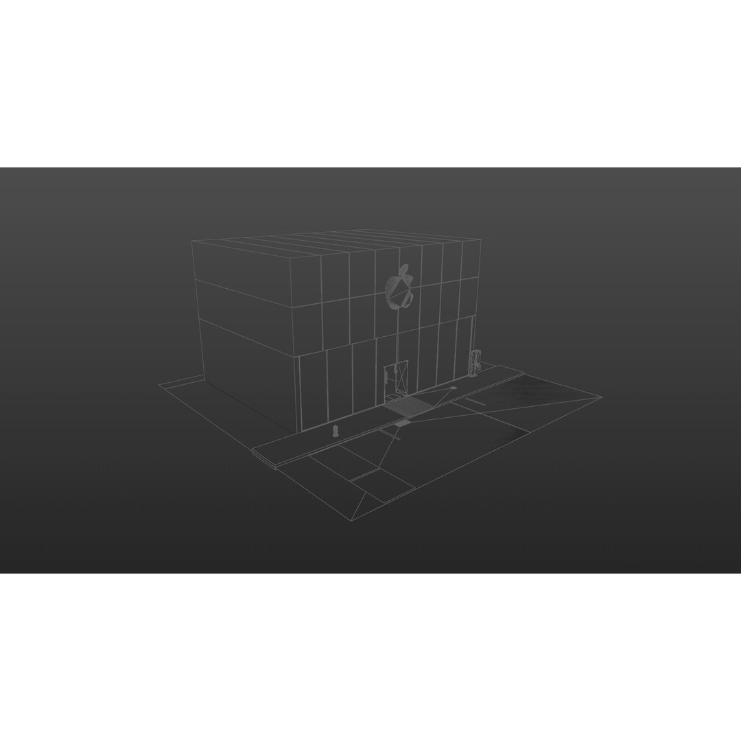 Apple Store 3D Model – Low Poly Retail Environment, FBX, Blender - View 12