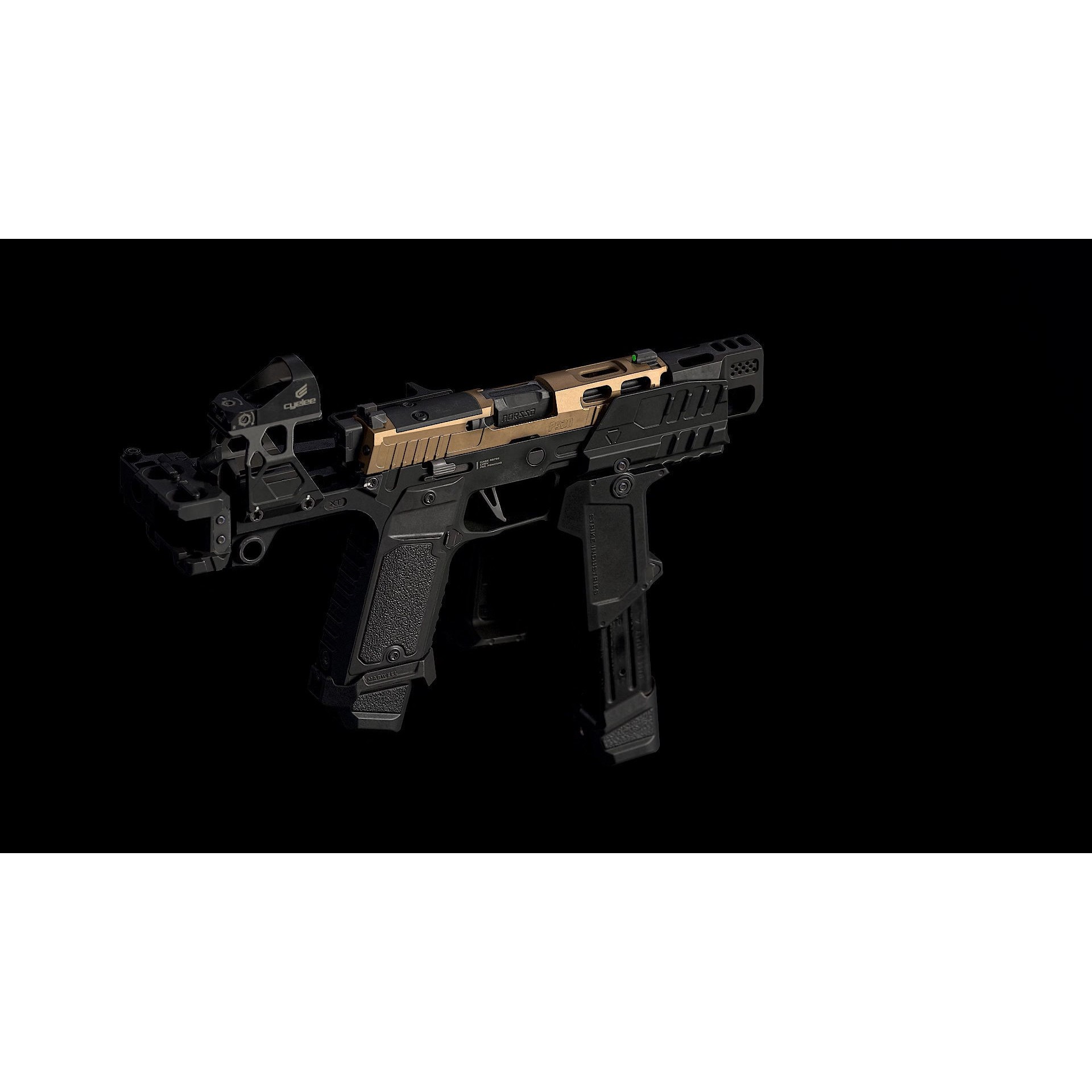 SIG Sauer P320 - Low-Poly Game-Ready 3D Model - View 7