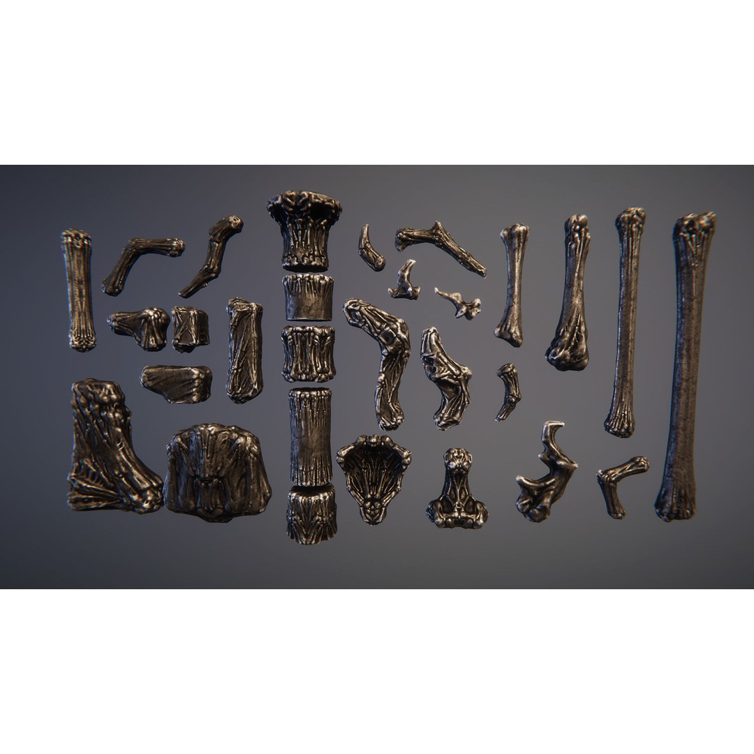 Grim Temple 3D Model – Low Poly Architectural Asset, FBX - View 10