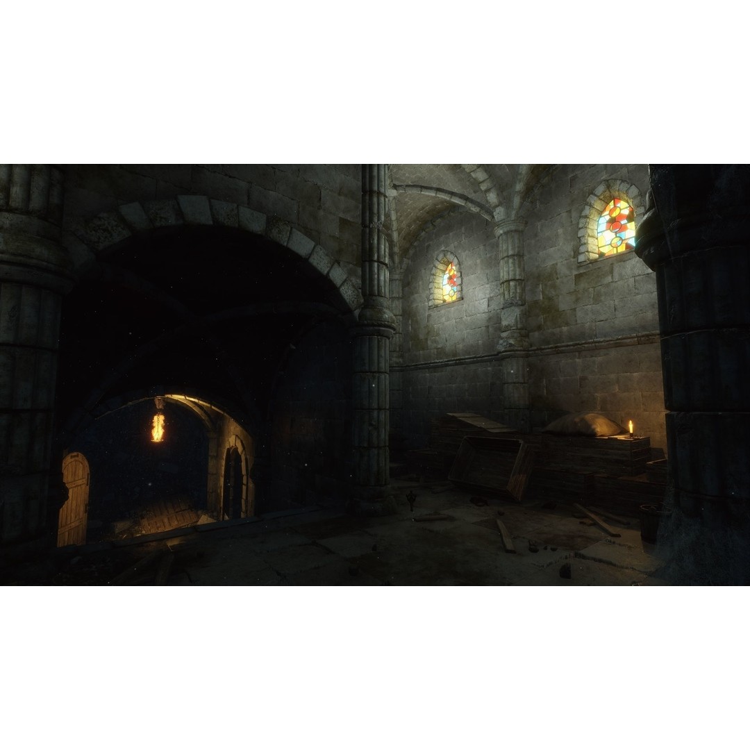 Medieval Dungeon 3D Model – Low Poly Game Ready Asset for Unity, Unreal - View 5