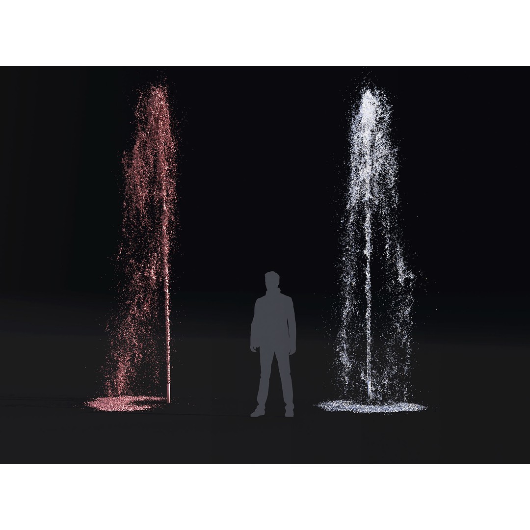 Water Collection 3D Model – 26 Waterfalls and Fountains, FBX, OBJ - View 9