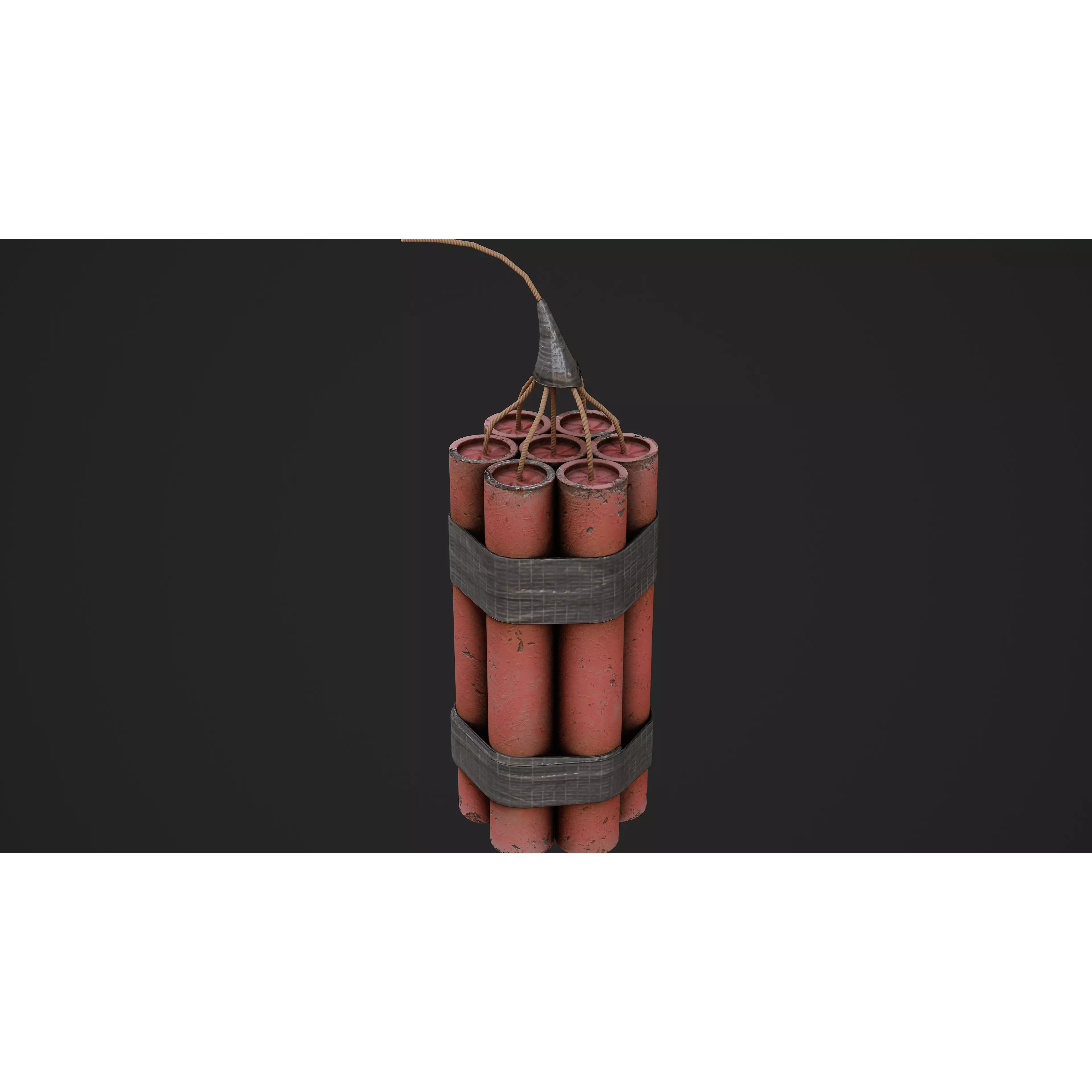 Dynamite Pack - Low-Poly Game-Ready 3D Model